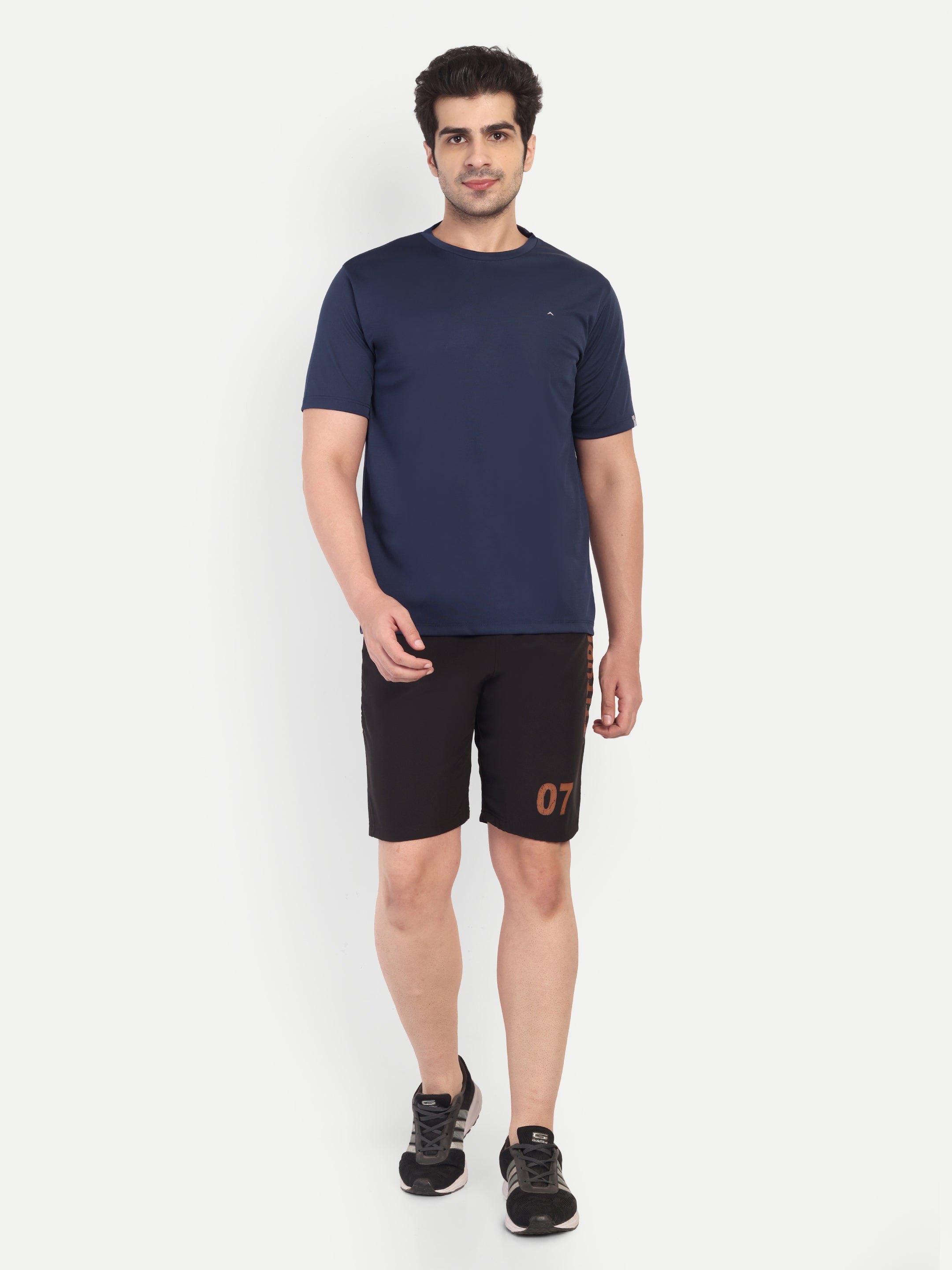 Adventra Basic Round Neck Tee ART103 (Navy)-thumbmail-2