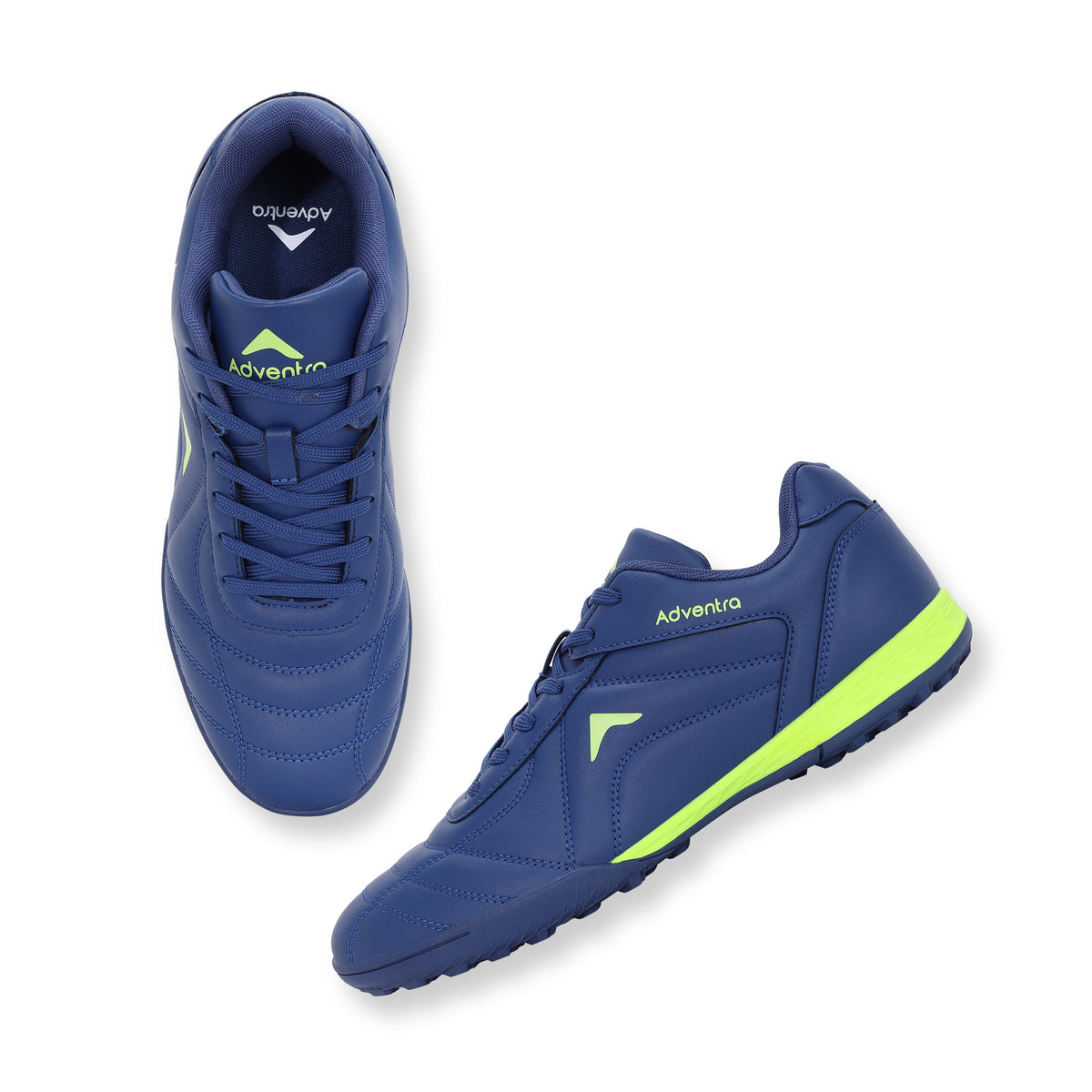 Men's Football Shoes with Turf Grip Rubber Outsole for Training and Matches (FB500) Blue-thumbmail-4