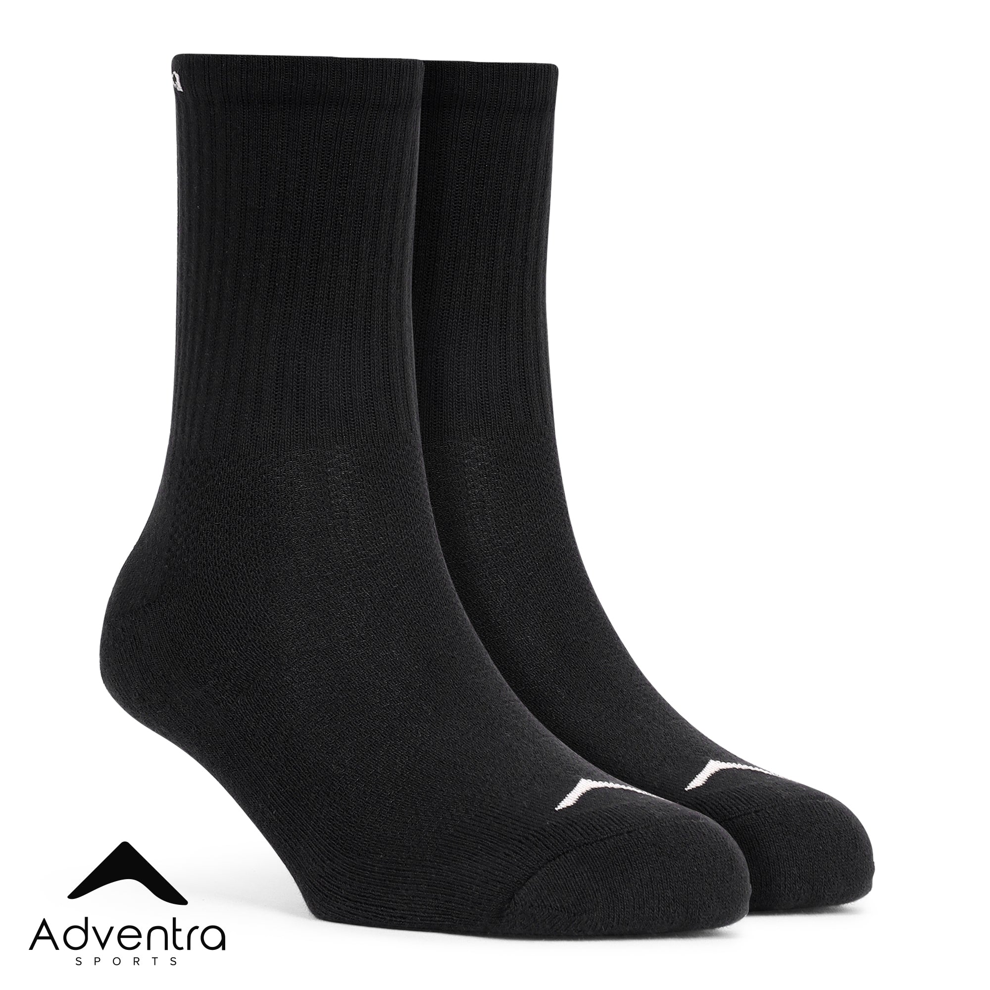 High Ankle Socks - Pack of 2 (ES500) - Black and Olive-thumbmail-5