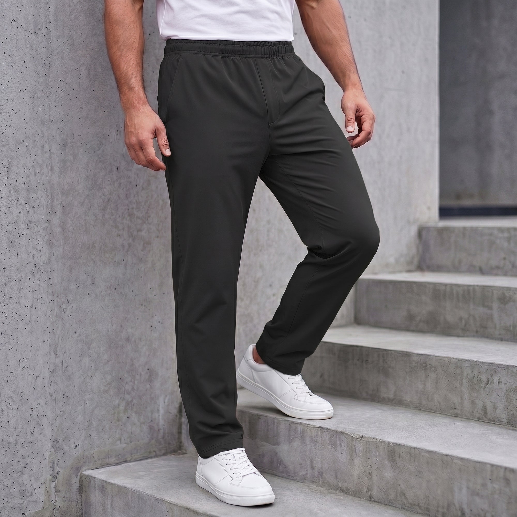 Rain Pant lightweight, Waterproof | RP100 | Black-thumbmail-2