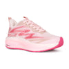 Lightweight Running Shoes for Women - Walking, Sports & Gym (RR700) – White-Pink