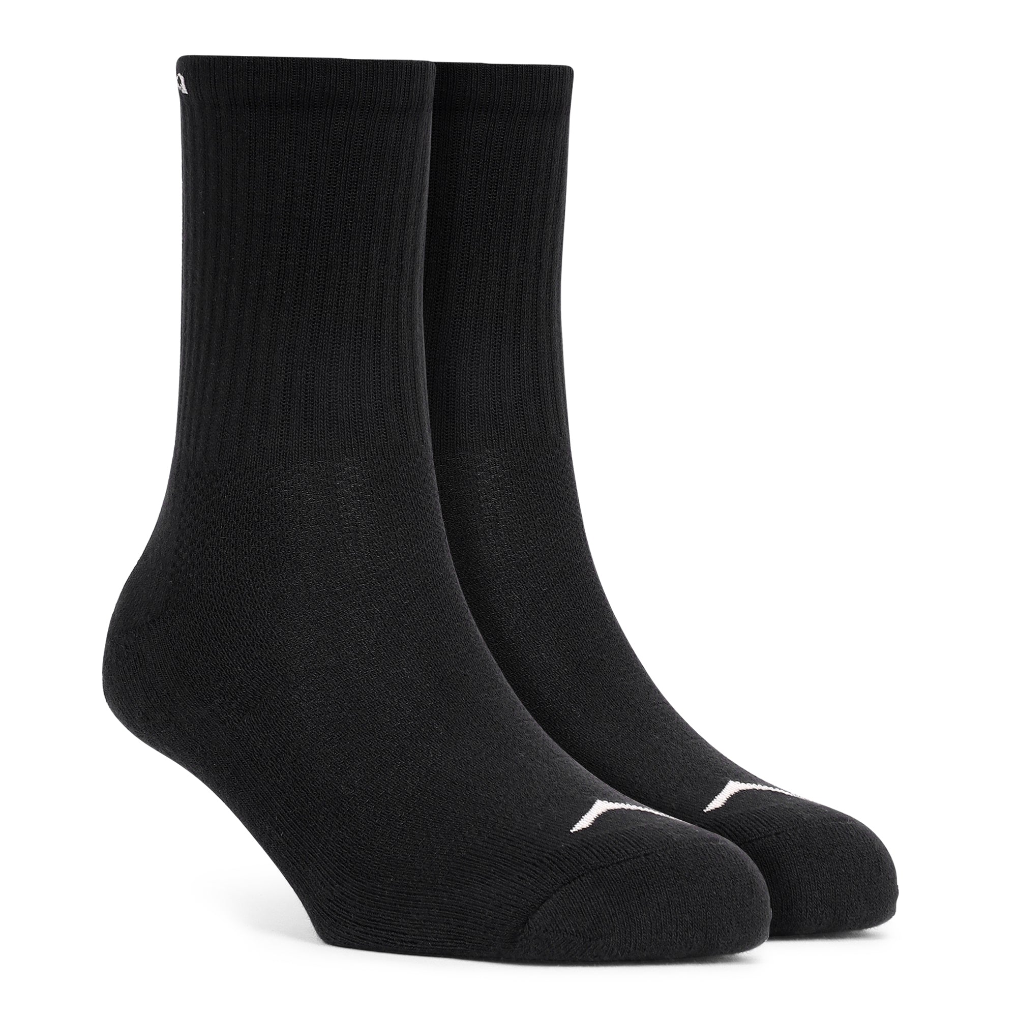High Ankle Cotton Socks - Pack of 2 (ES500) - Black and Olive