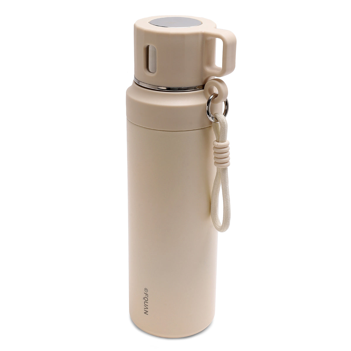 Adventra Trail Hydration Water Bottle 950 ml with Cup – Beige– BT101-thumbmail-5