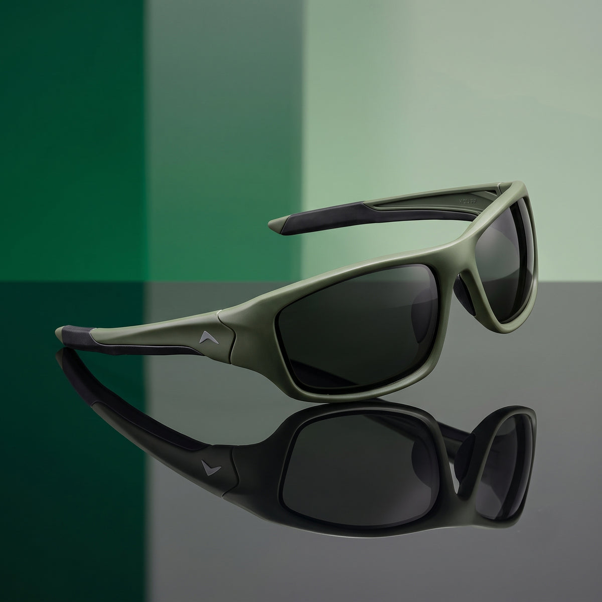 Anti-UV Cat 4 Impact Resistant Hiking Sunglasses – WH1101 – Green-thumbmail-2