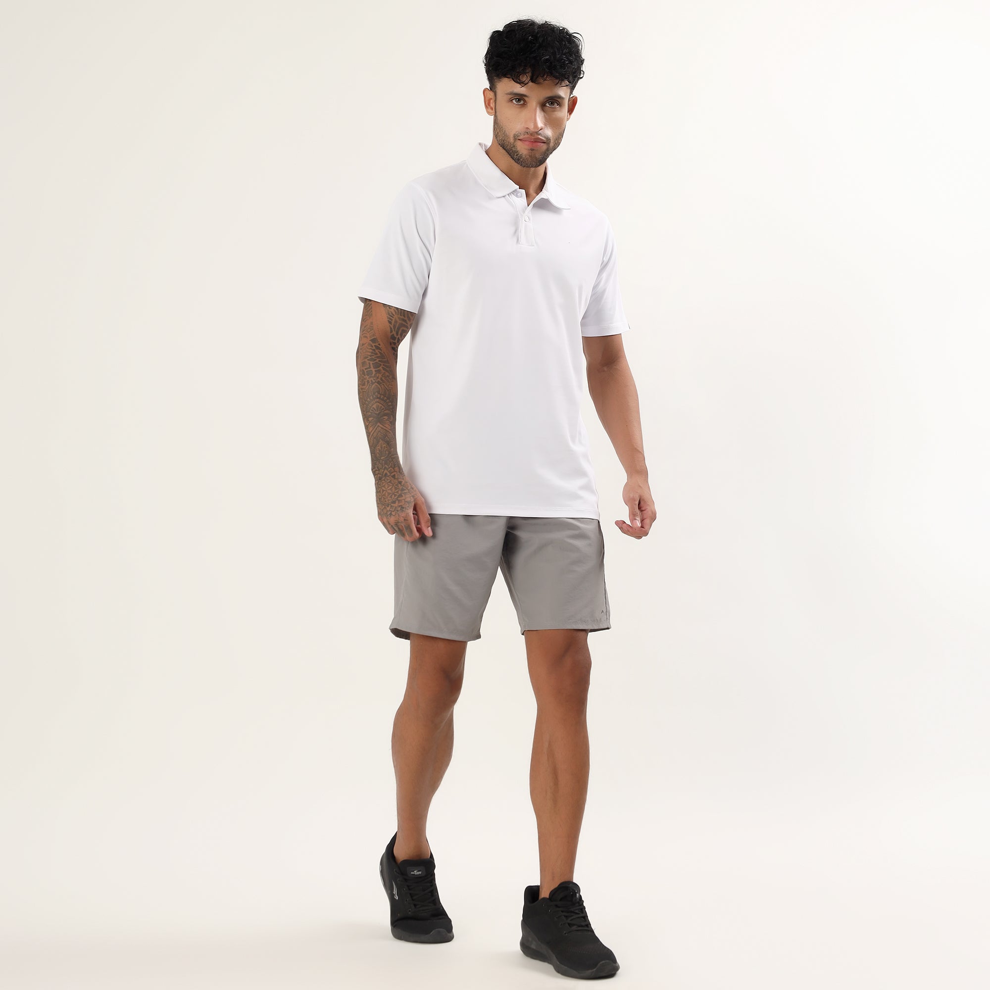 Polo T-Shirt Lightweight, Quick-Dry | ADP101 | White-thumbmail-2