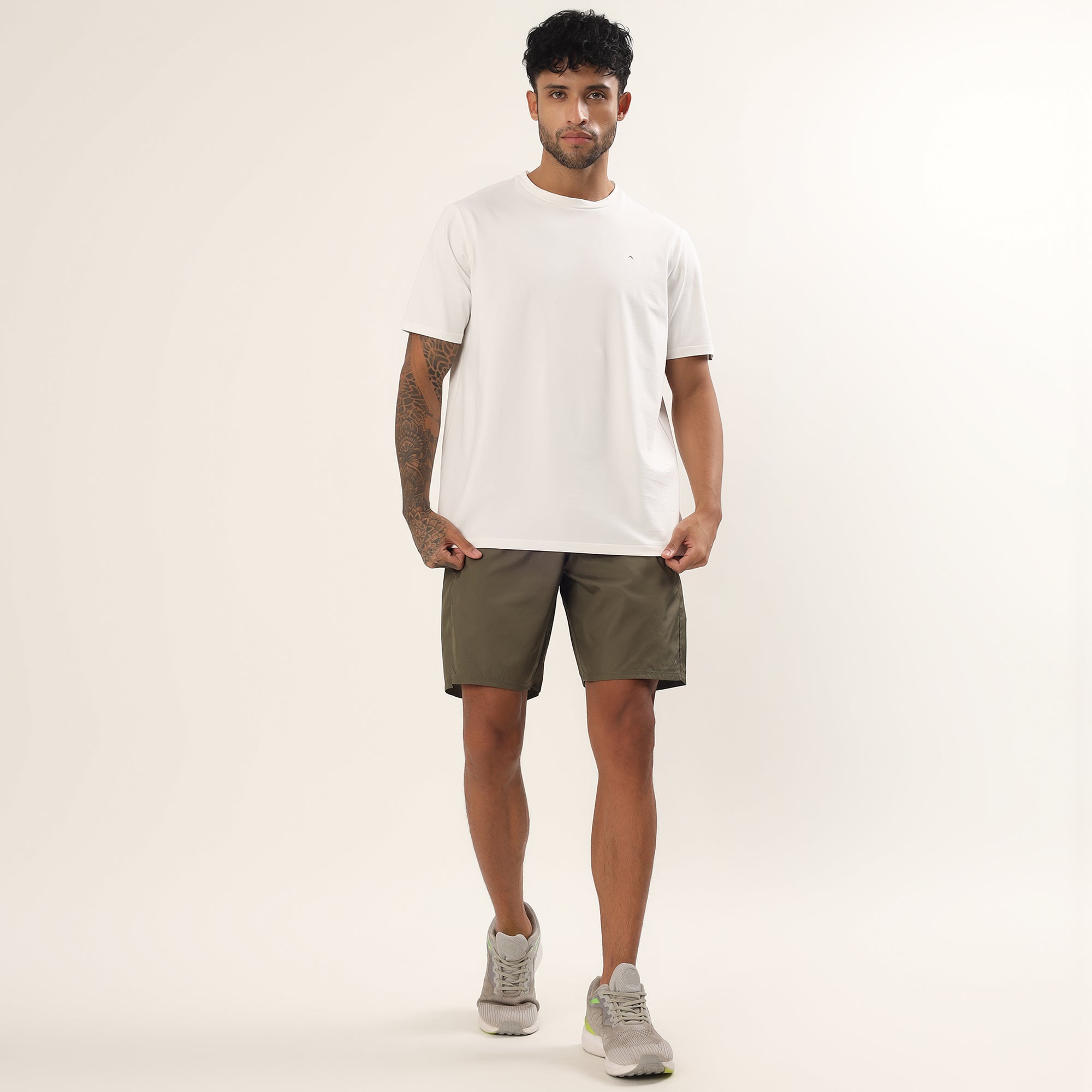 Adventra Running Shorts Lightweight, Quick-Dry | RS1000| Olive Green-thumbmail-2