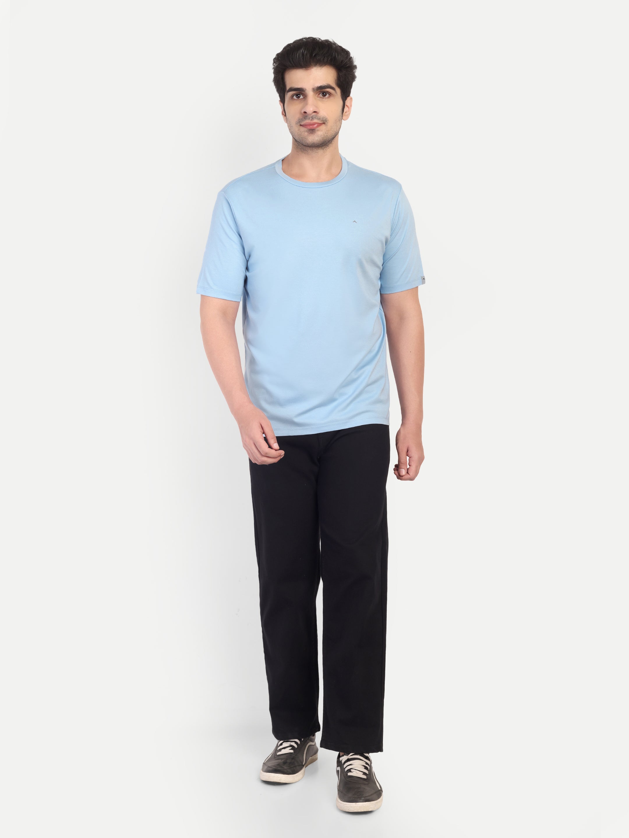 Adventra Elite Round Neck Tee AER100 (Sky Blue)-thumbmail-2
