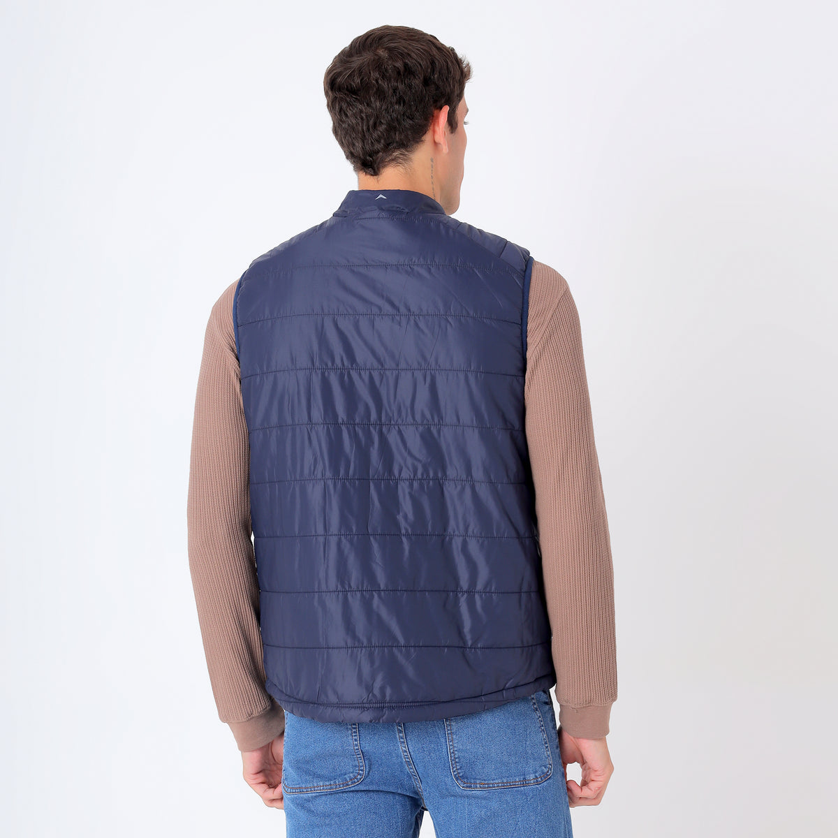 Men's Lightweight Packable Jacket - Water-Repellent (WH200) – Navy-thumbmail-2