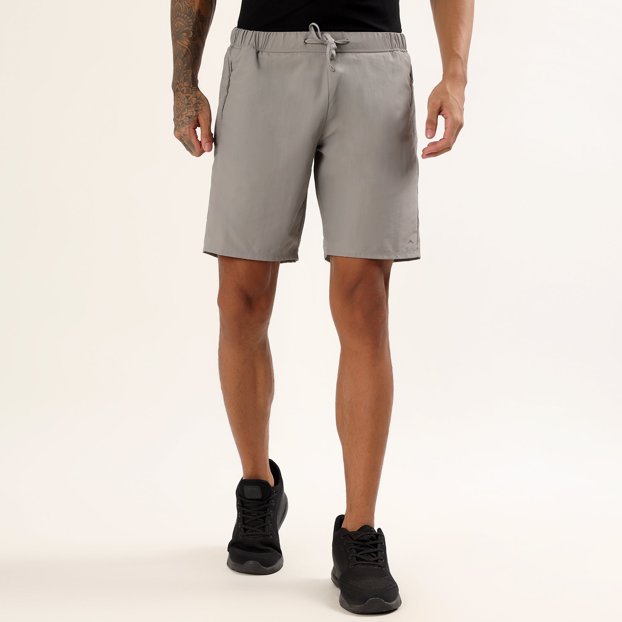 Adventra Running Shorts Lightweight, Quick-Dry | RS1000| Grey-thumbmail-3