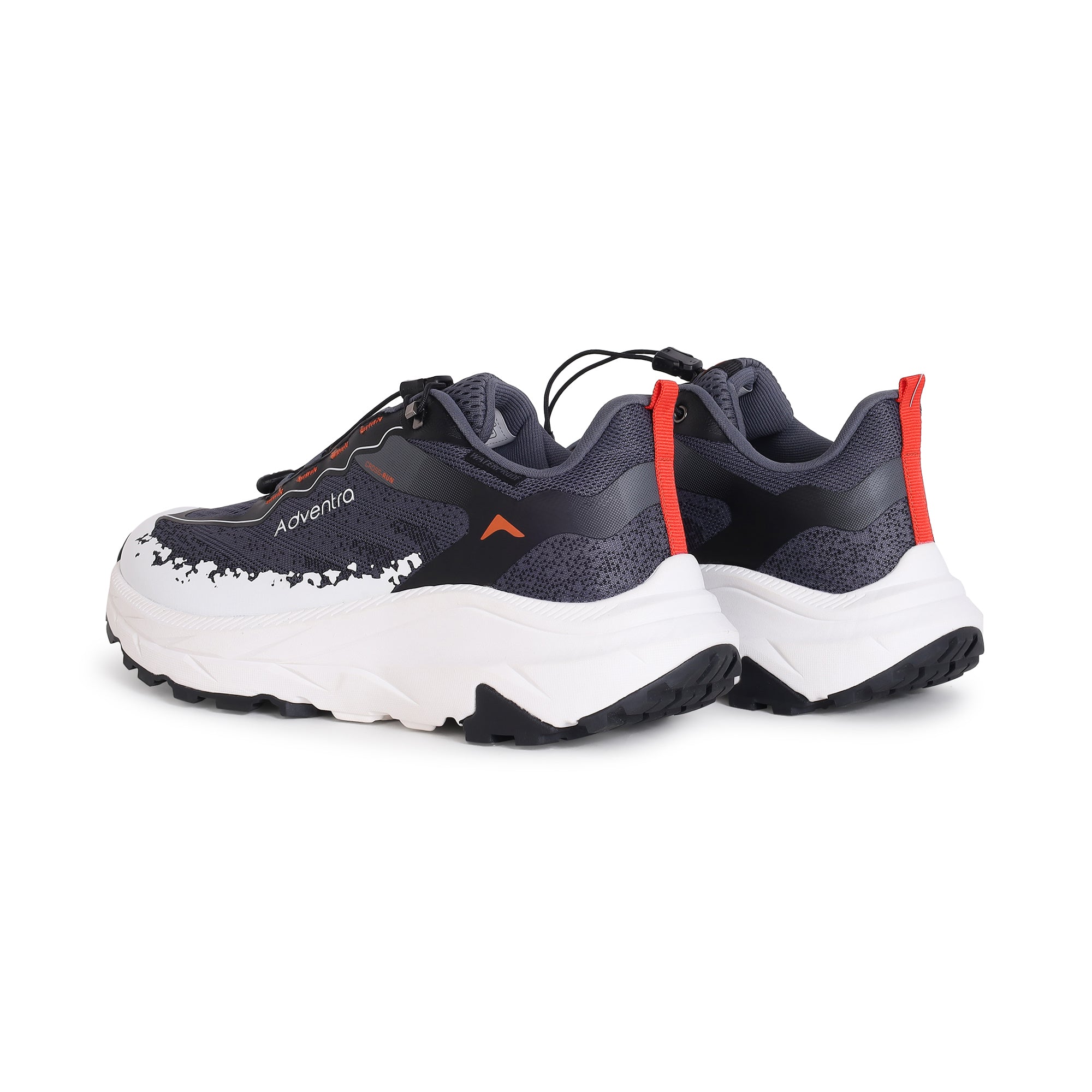 Waterproof Trail Running Ultra Grip Shoes, Quick-Lace (TR2014) – Navy-White-thumbmail-6