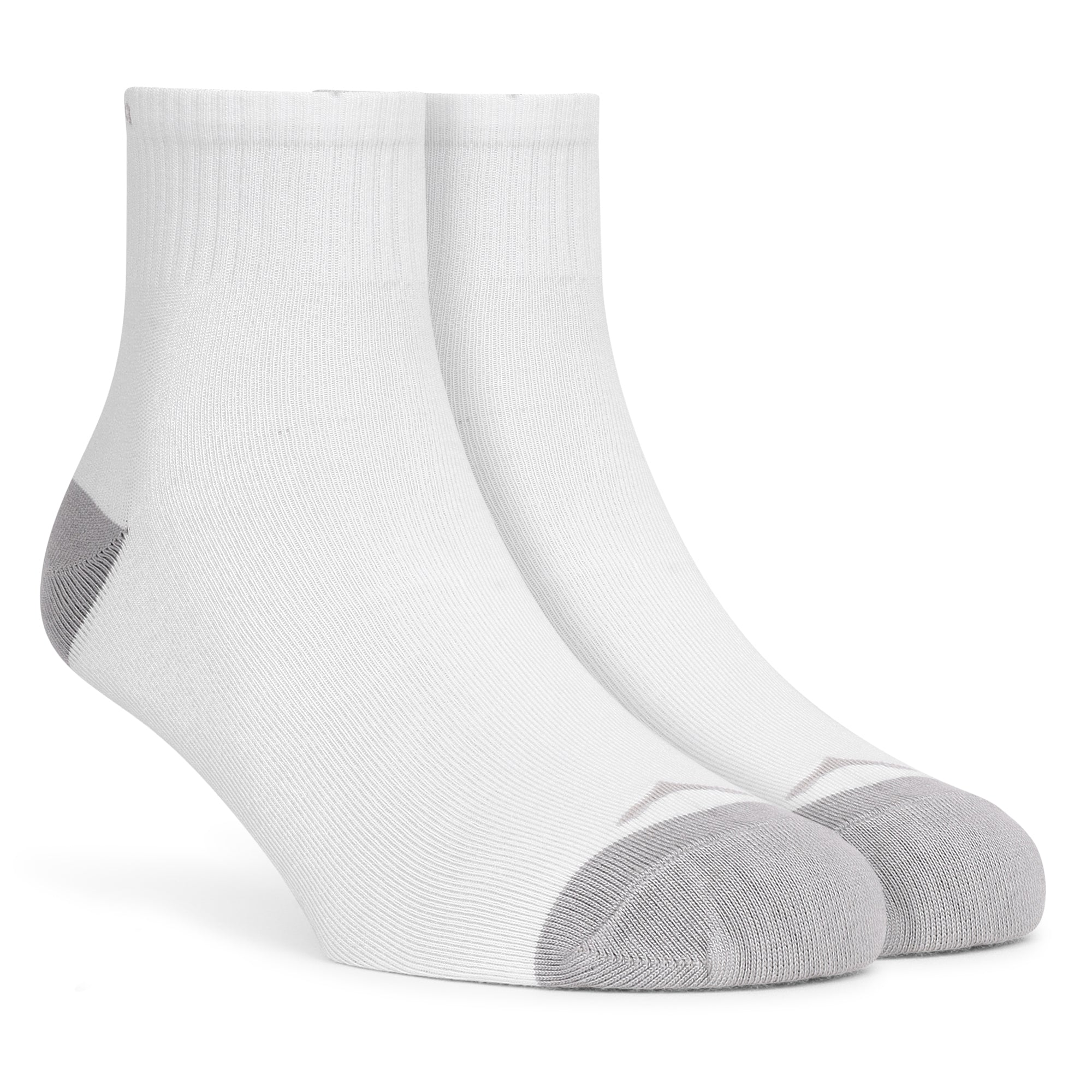 Mid Ankle Cotton Socks - Pack of 2 (BS500) - White - Blue-thumbmail-5