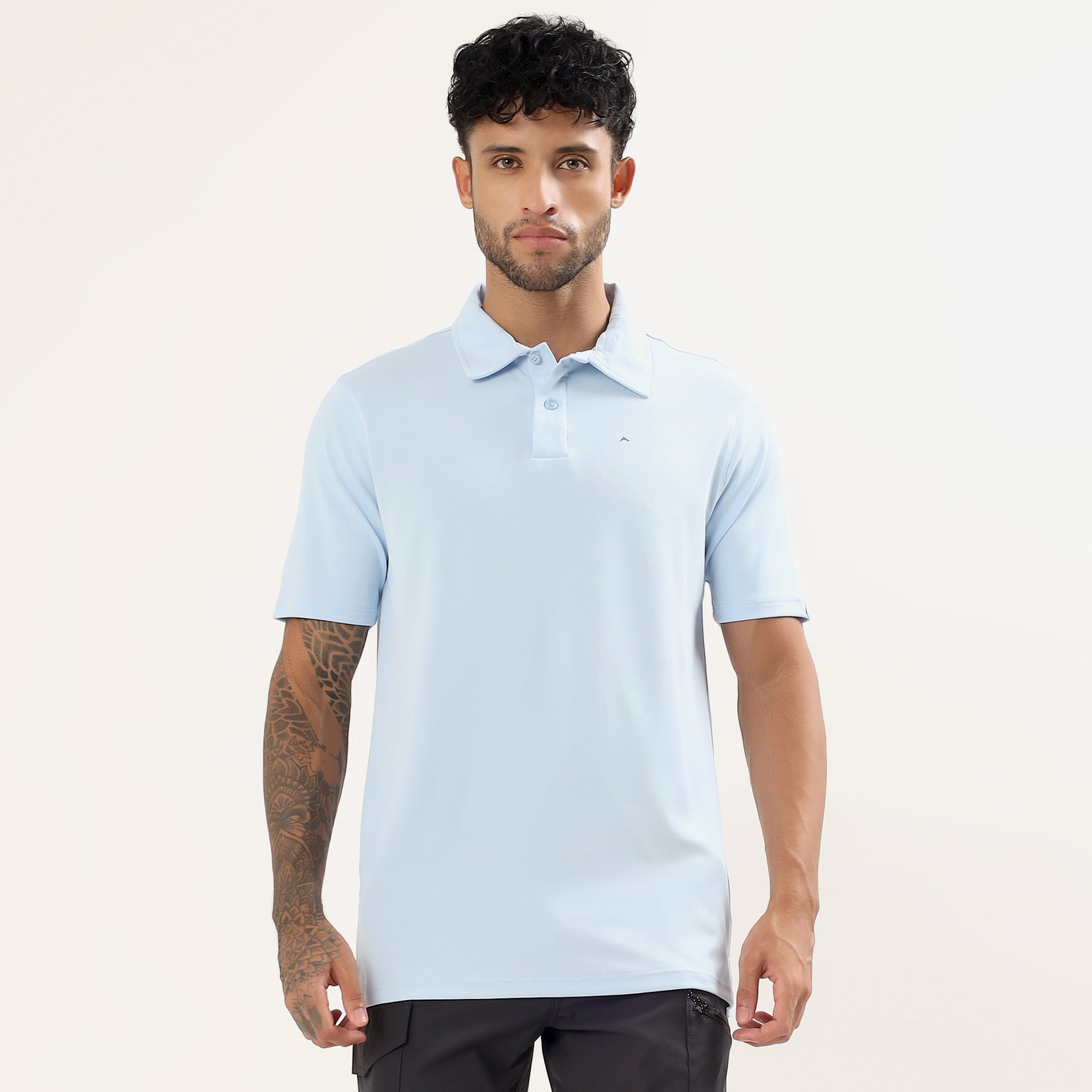 Polo T-Shirt Lightweight, Quick-Dry | ADP102 | Light Blue-thumbmail-3