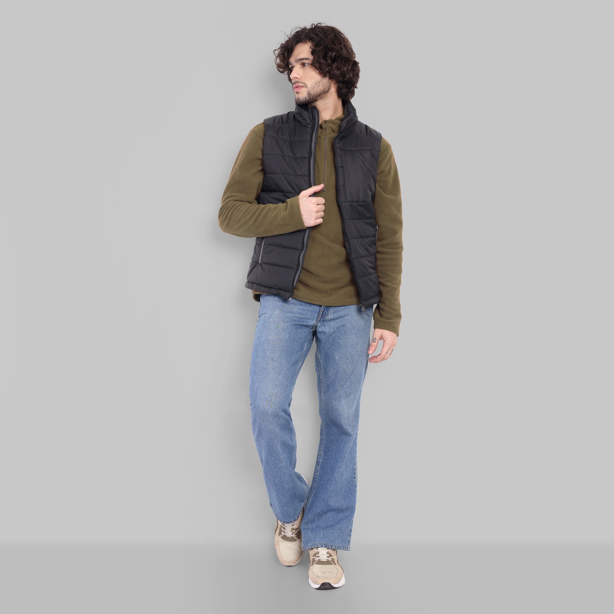 Lightweight Packable Jacket - Water-Repellent (WH1000) – Black-thumbmail-1