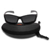 Anti-UV Cat 4 Impact Resistant Hiking Sunglasses – WH1108 – Black-Gray