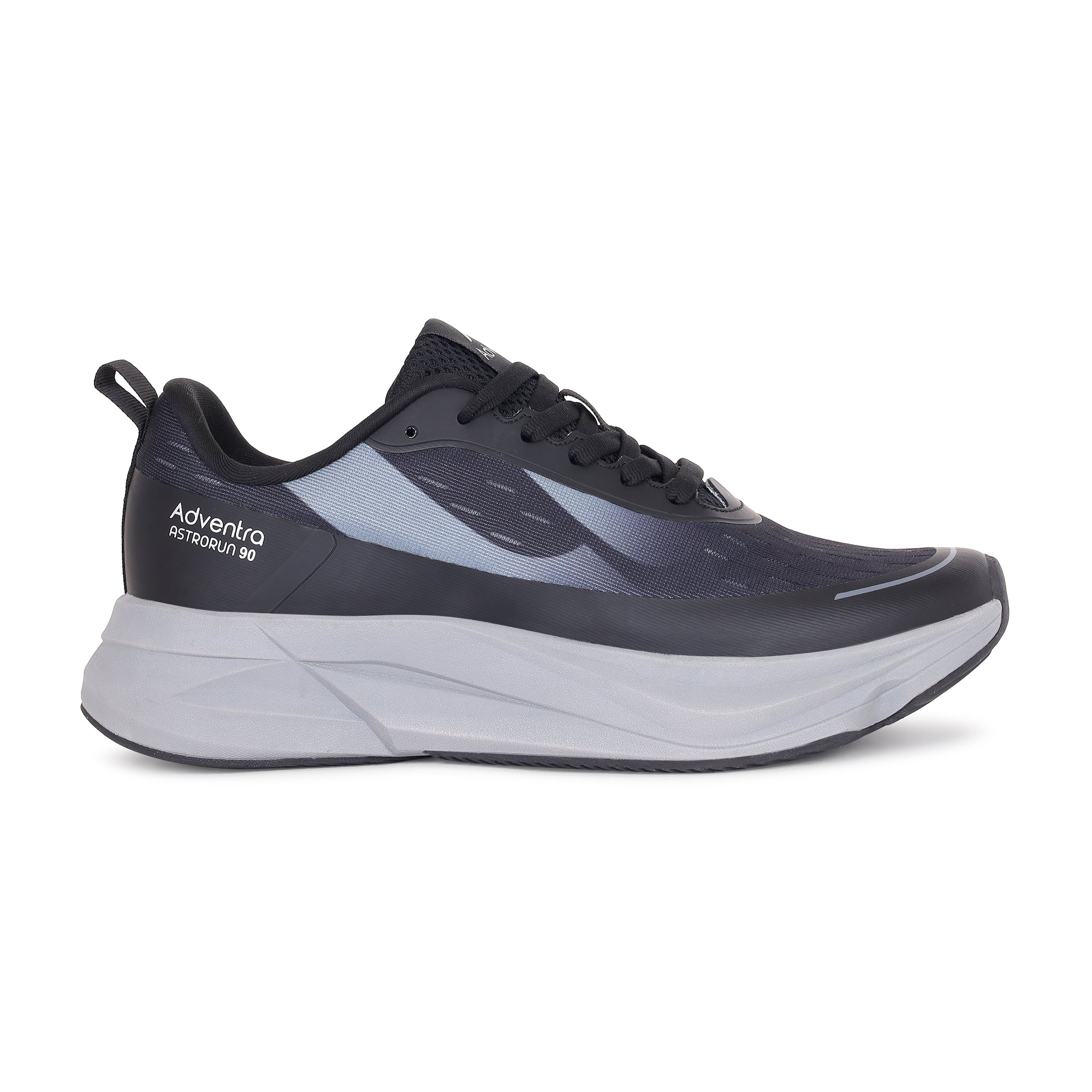 Running Shoes- Lightweight Walking, Sports & Gym Shoes (RR300) – Black-thumbmail-6
