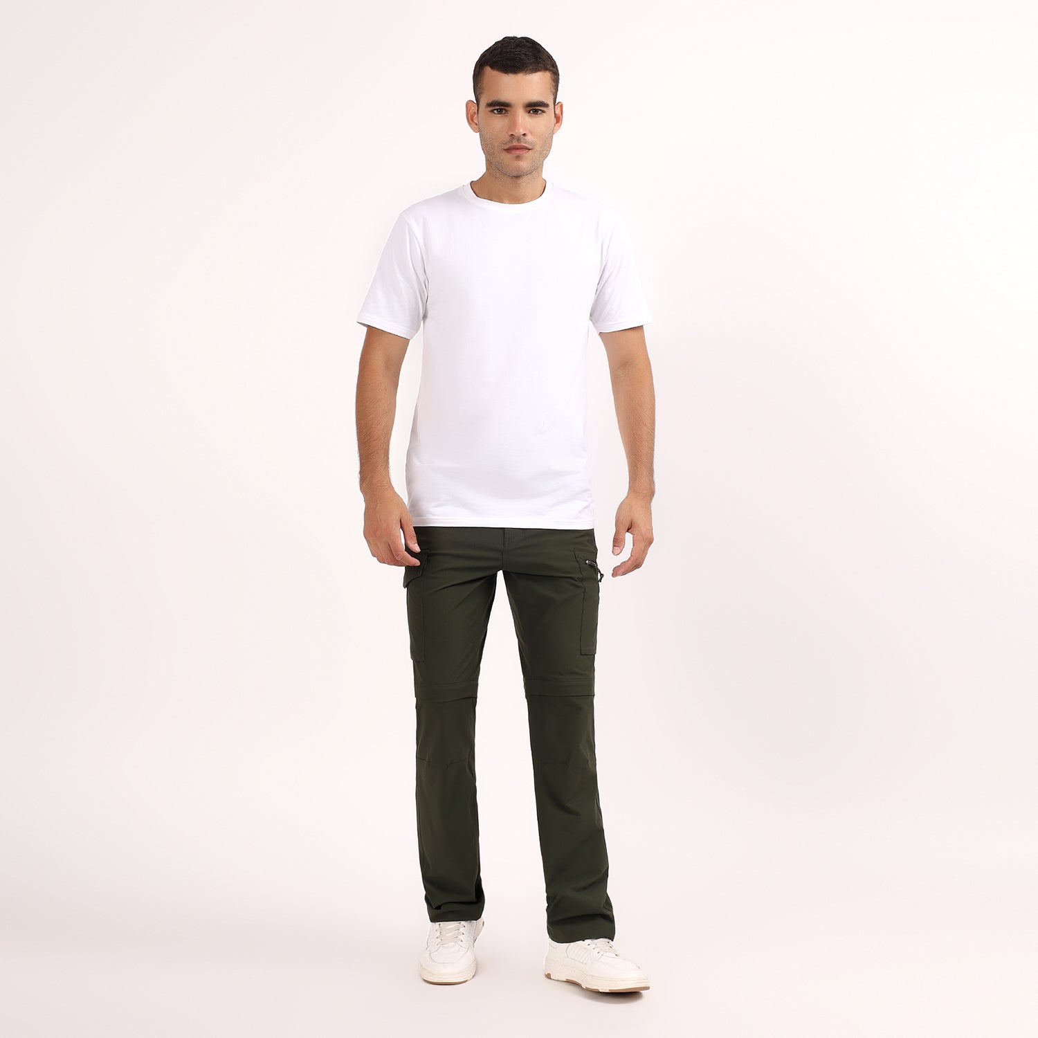 Convertible Cargo Pant Lightweight, Multi-Pocket | AS1000 | Olive-thumbmail-5