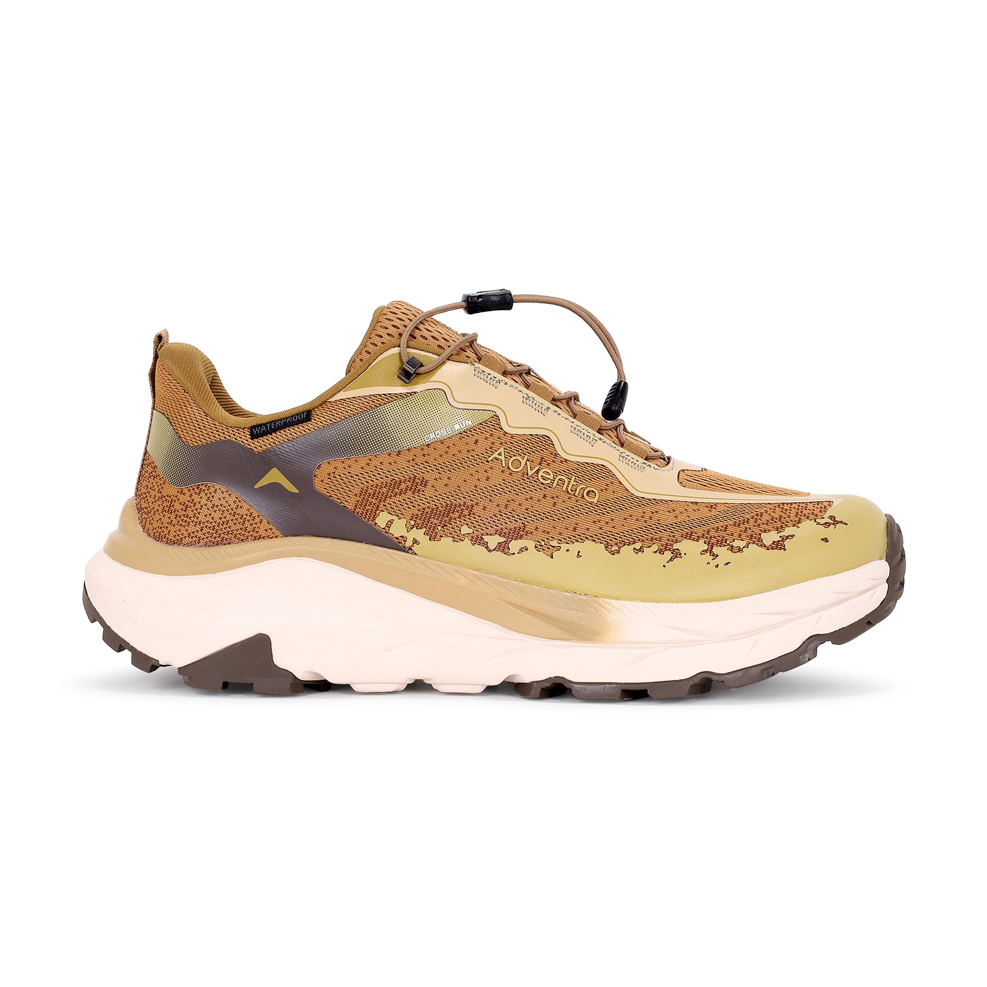 Waterproof Trail Running Ultra Grip Shoes, Quick-Lace (TR2014) – Beige-thumbmail-8