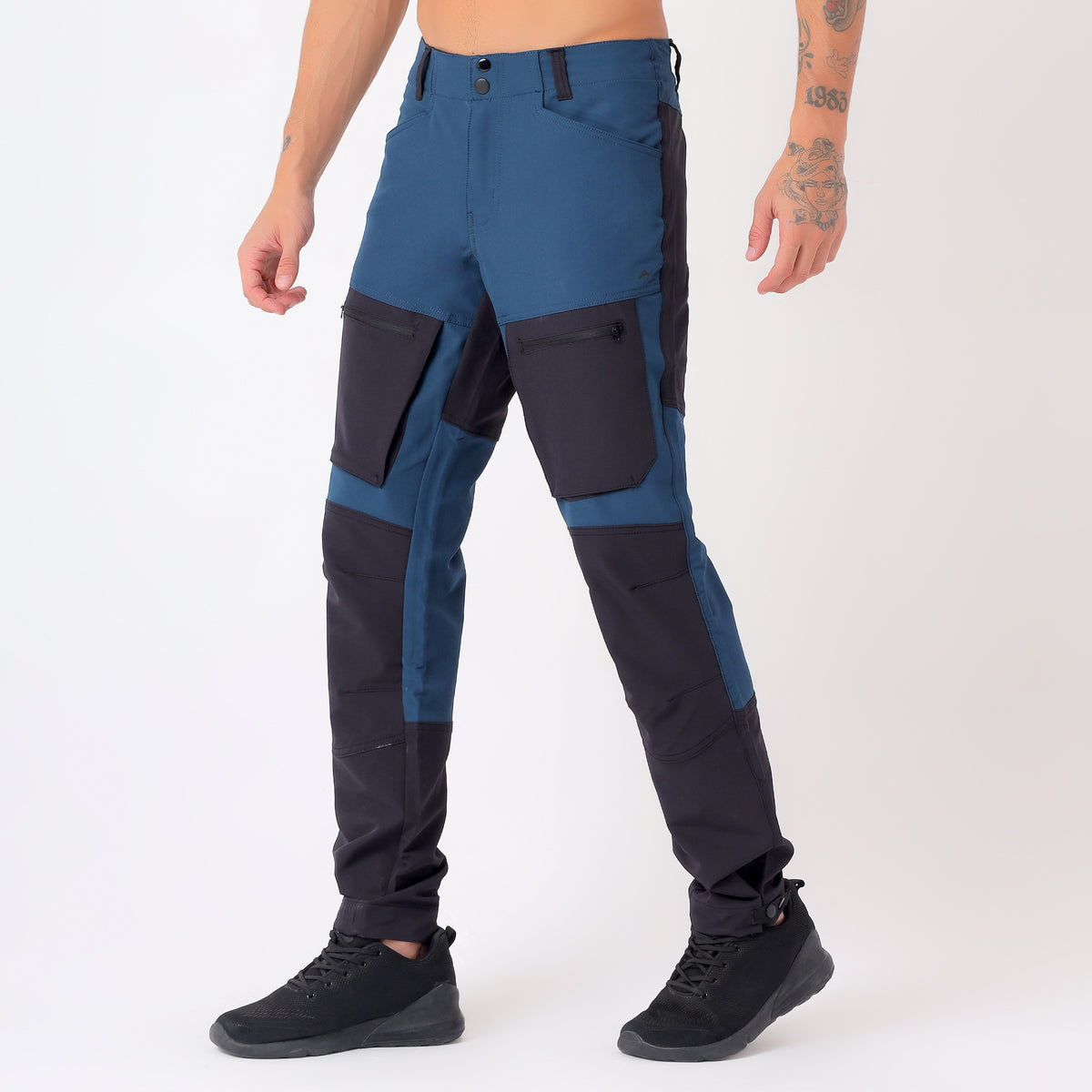 Water-Resistant Cargo Pants with 5 Pockets – EH1101 Blue-thumbmail-4