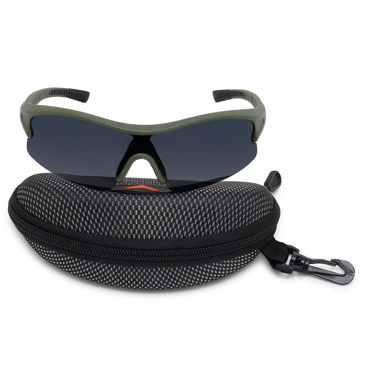 Anti-UV Cat 4 Impact Resistant Sports Sunglasses – WH1111 – Green-thumbmail-1