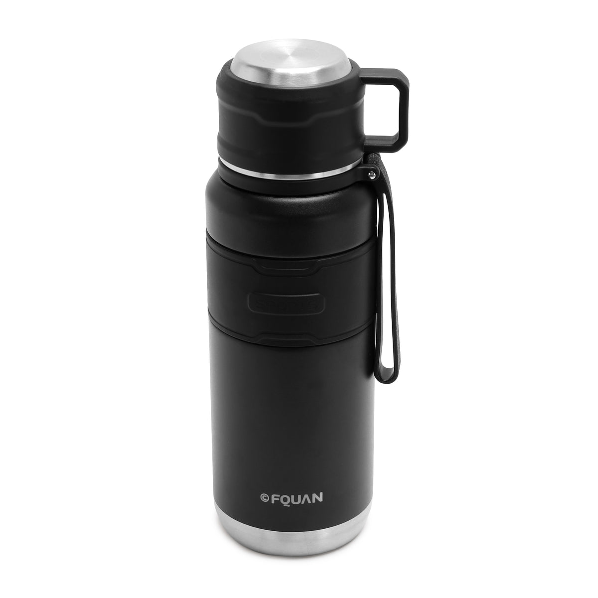 Adventra Trail Hydration Flask Bottle 930 ml with Cup – Black – BT102-thumbmail-8
