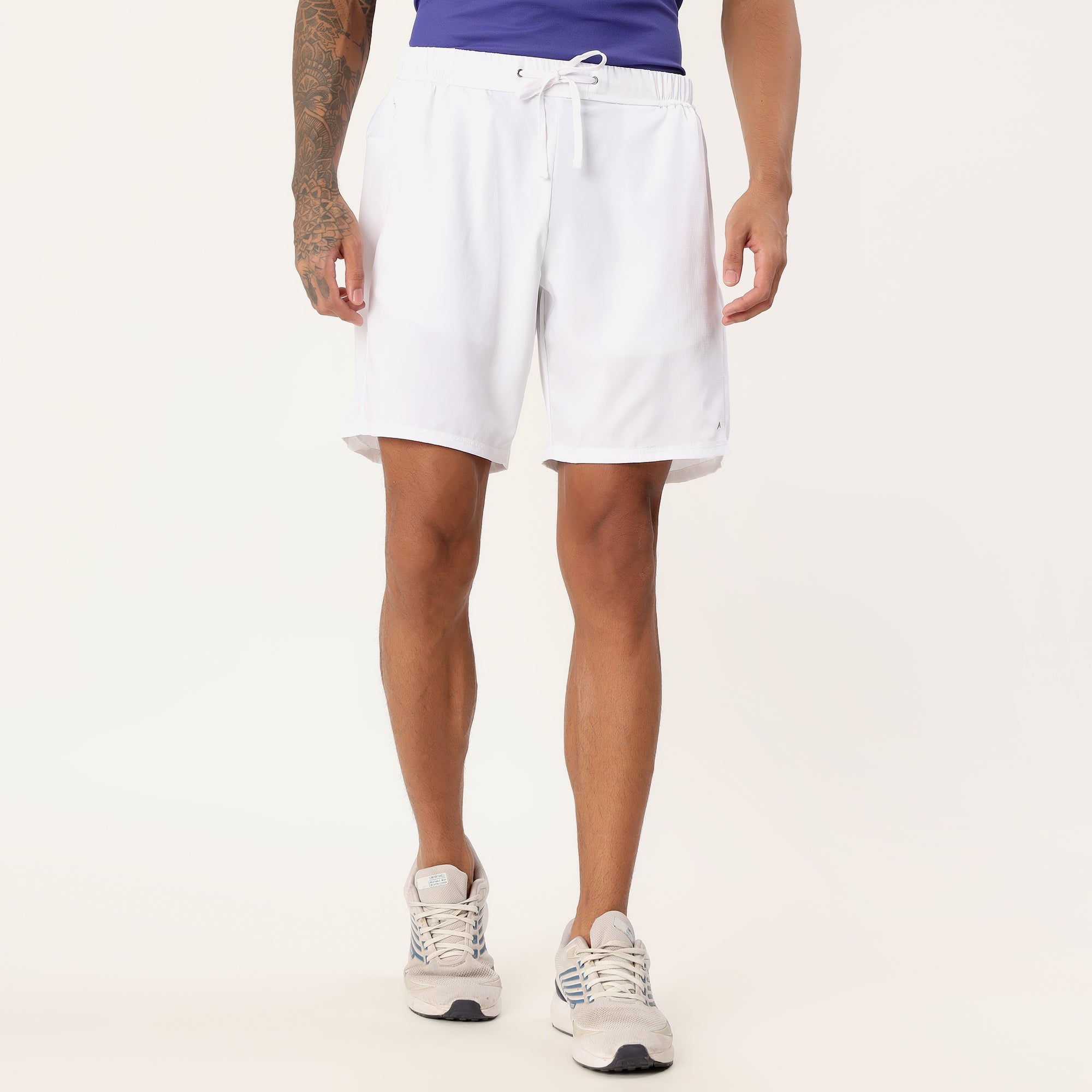 Adventra Running Shorts Lightweight, Quick-Dry | RS1000| White-thumbmail-4