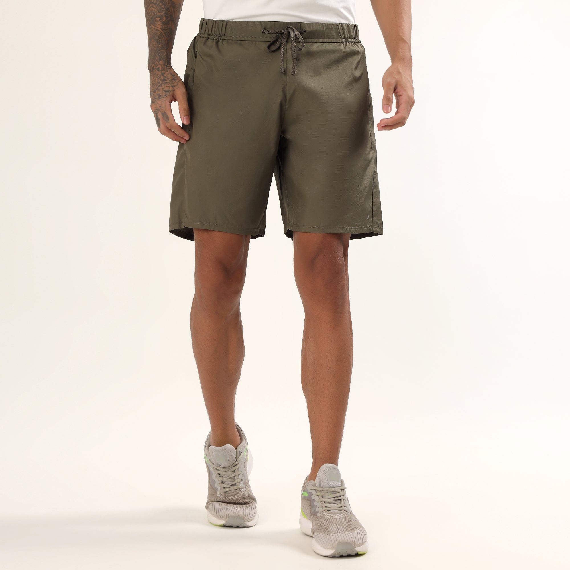 Adventra Running Shorts Lightweight, Quick-Dry | RS1000| Olive Green-thumbmail-4