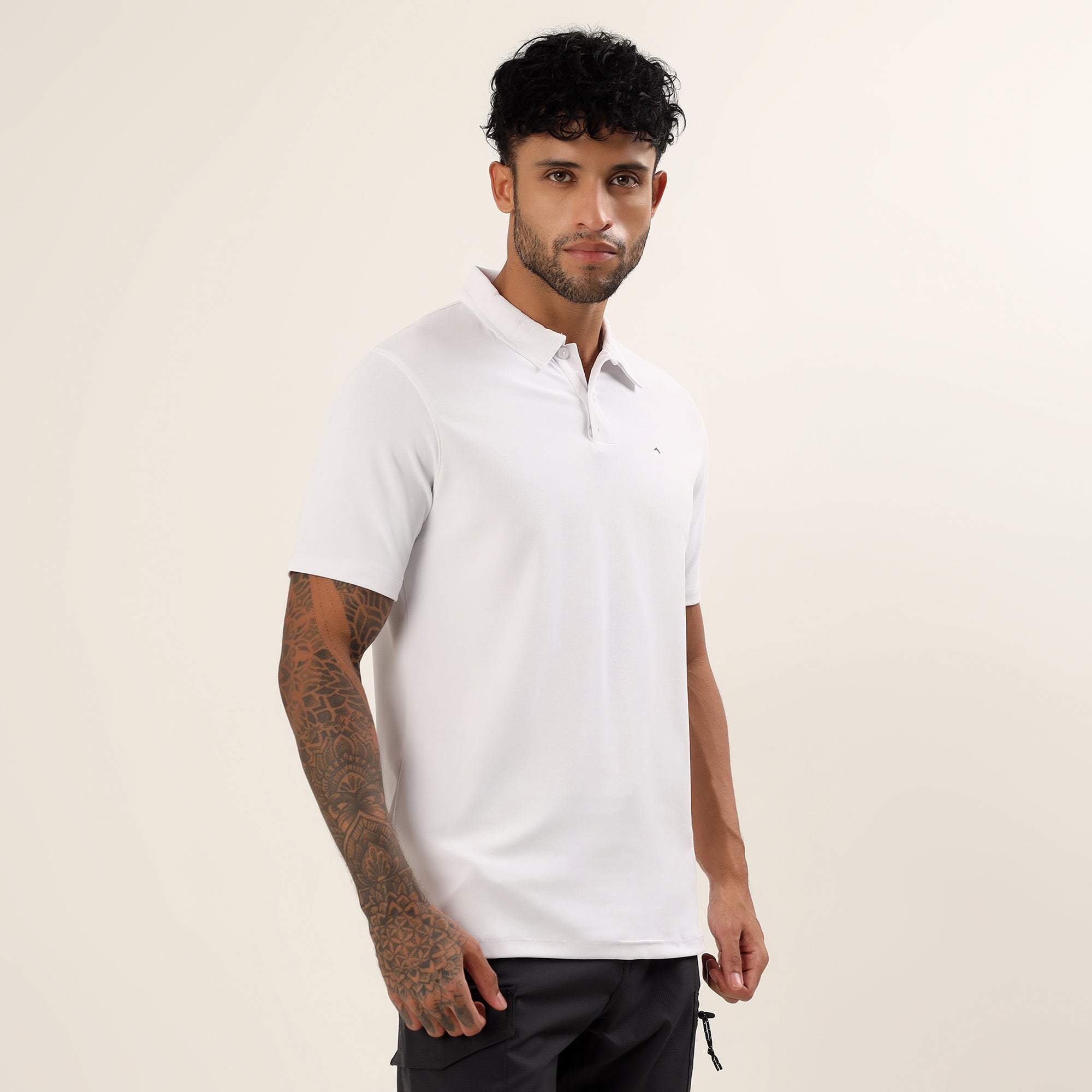 Polo T-Shirt Lightweight, Quick-Dry | ADP102 | White-thumbmail-4