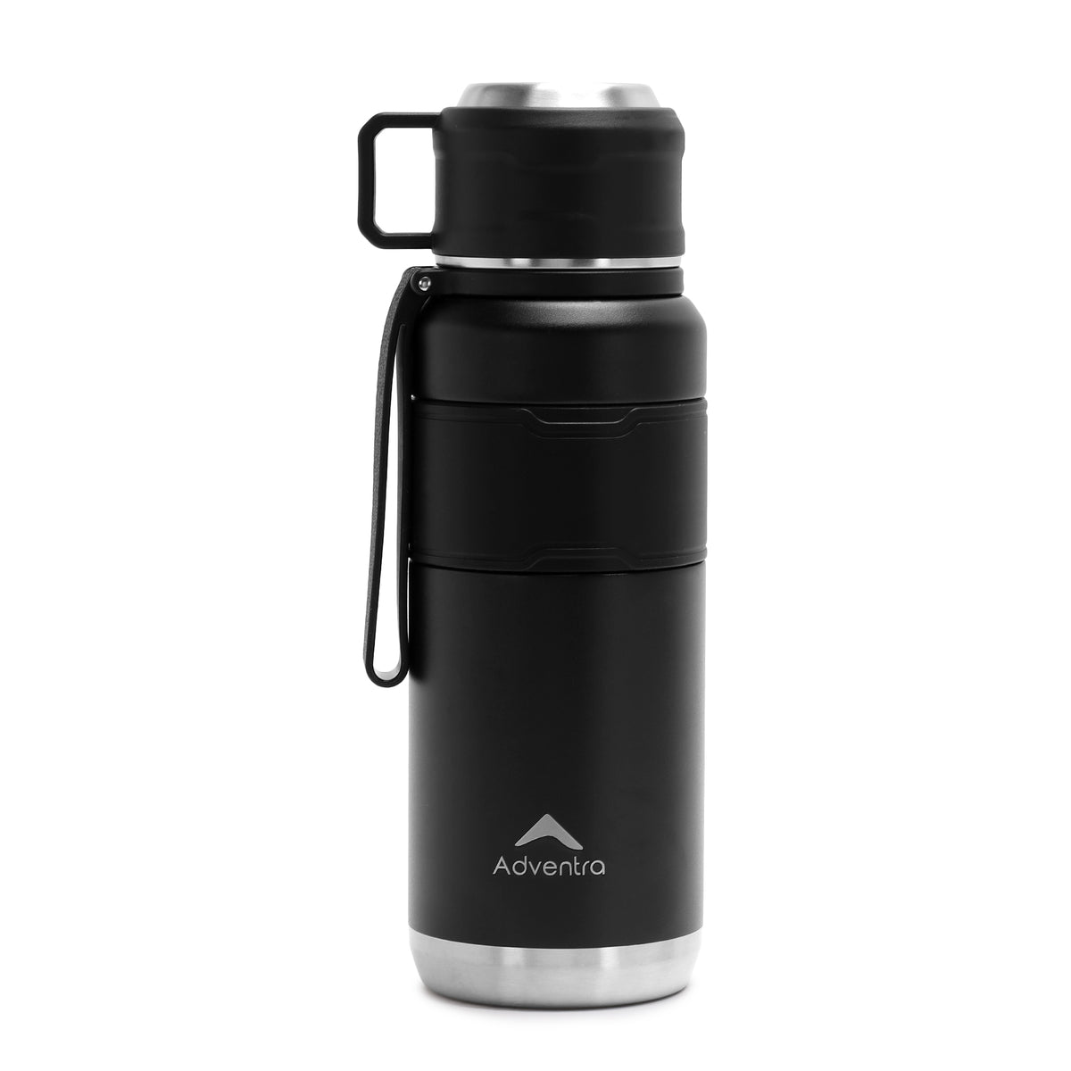 Adventra Trail Hydration Flask Bottle 930 ml with Cup – Black – BT102-thumbmail-1