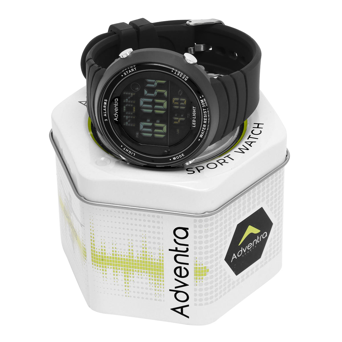 Adventra Outdoor Adventure Digital Sports Watch | Black | ADW100-thumbmail-5
