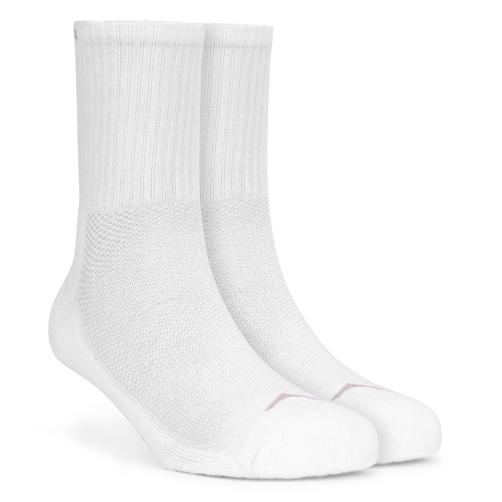 High Ankle Cotton Socks - Pack of 2 (ES500) - Black and White-thumbmail-7