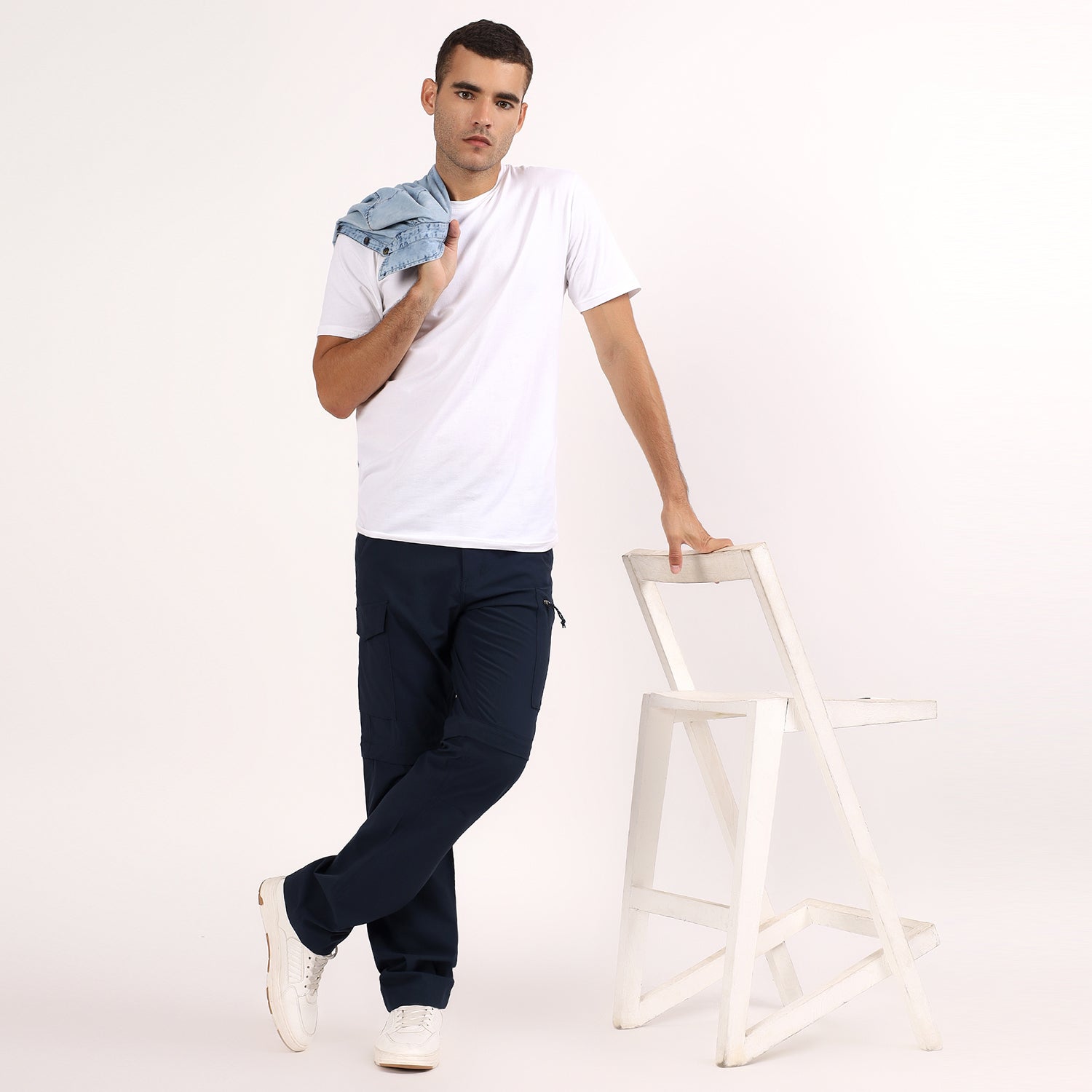 Convertible Cargo Pant Lightweight, Multi-Pocket | AS1000 | Dark Blue-thumbmail-6
