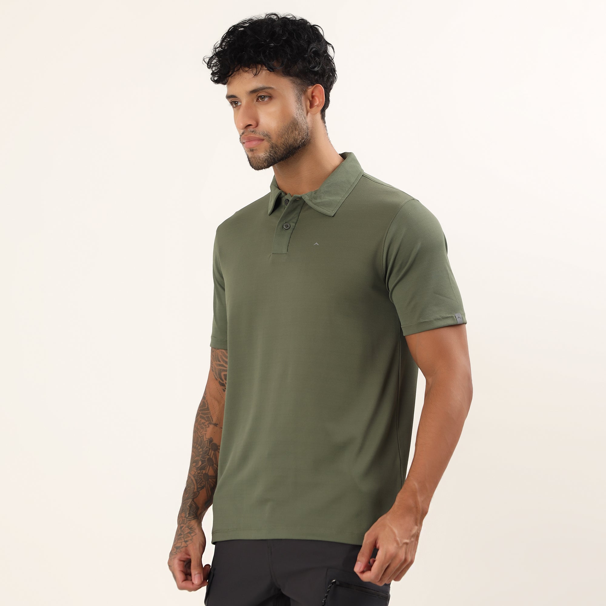 Polo T-Shirt Lightweight, Quick-Dry | ADP102 | Olive-thumbmail-5