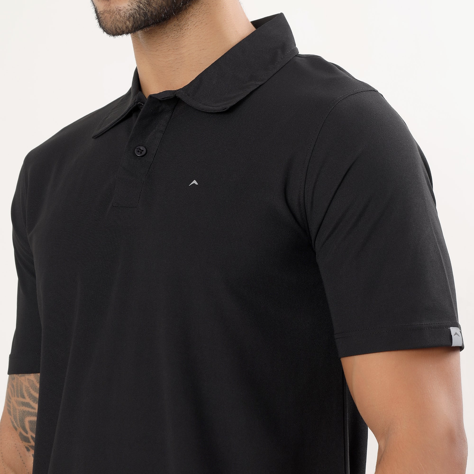 Polo T-Shirt Lightweight, Quick-Dry | ADP101 | Black-thumbmail-6