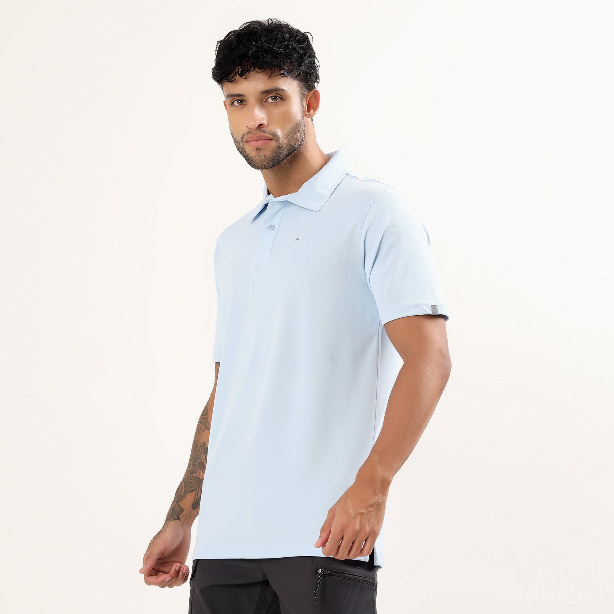 Polo T-Shirt Lightweight, Quick-Dry | ADP102 | Light Blue-thumbmail-6