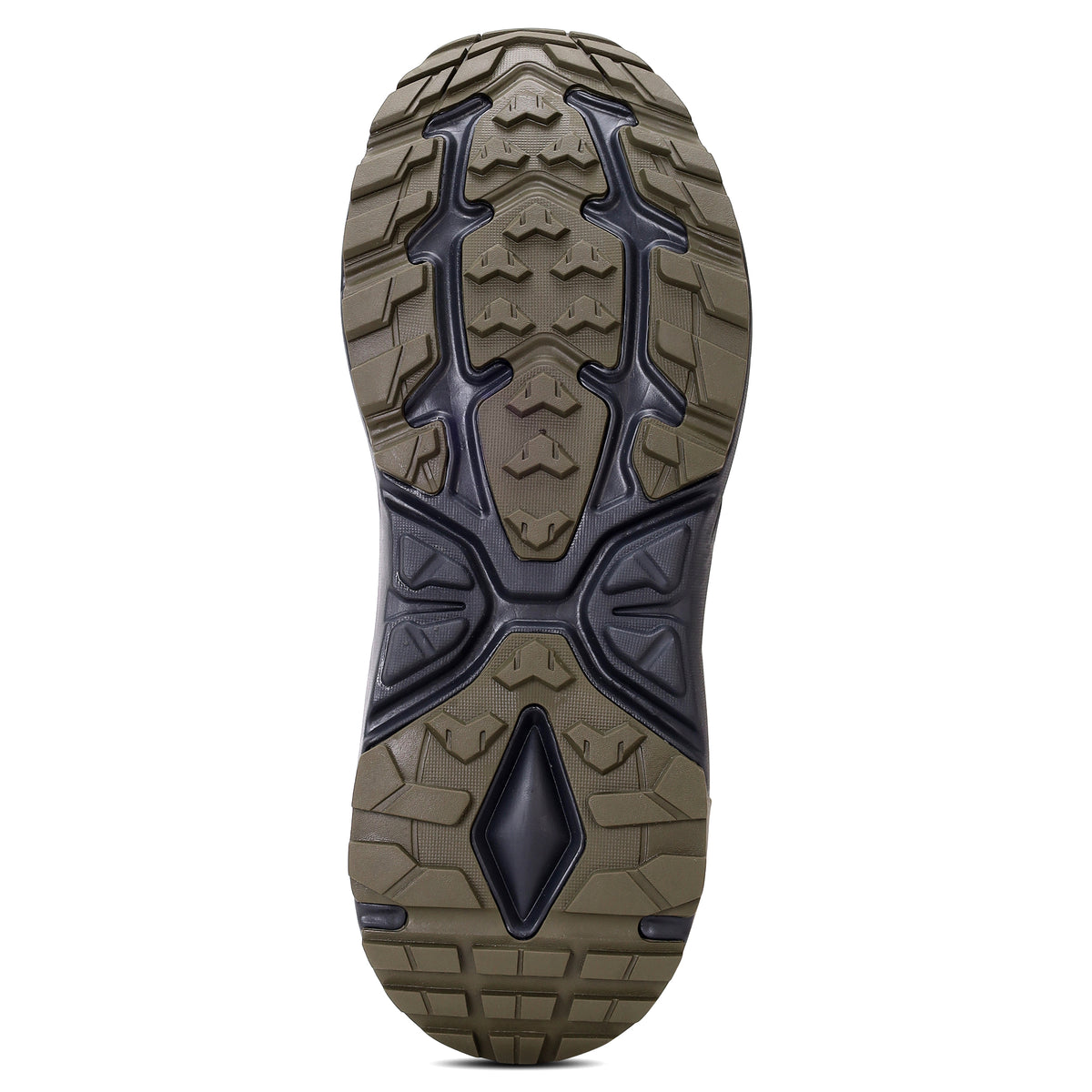 Waterproof Mid Ankle Hiking Shoes with Anti-Skid Rubber Sole (ET1112) - Grey-thumbmail-6