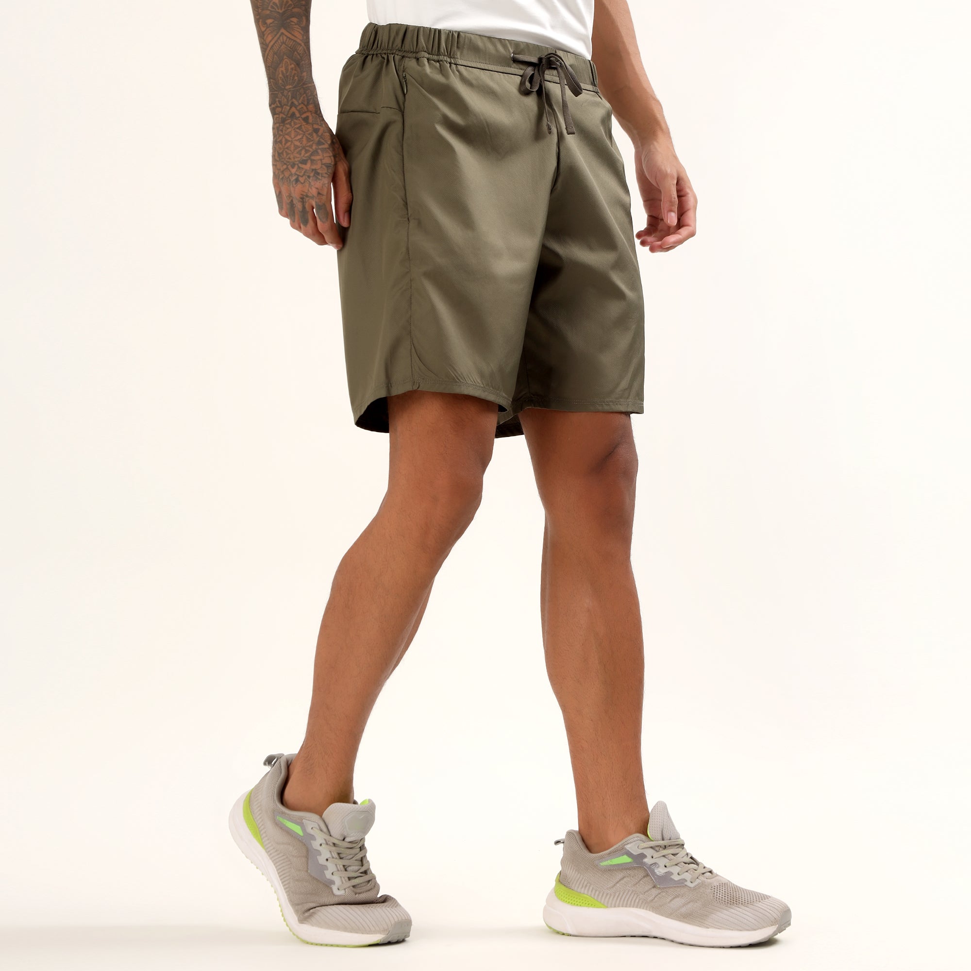 Adventra Running Shorts Lightweight, Quick-Dry | RS1000| Olive Green-thumbmail-6