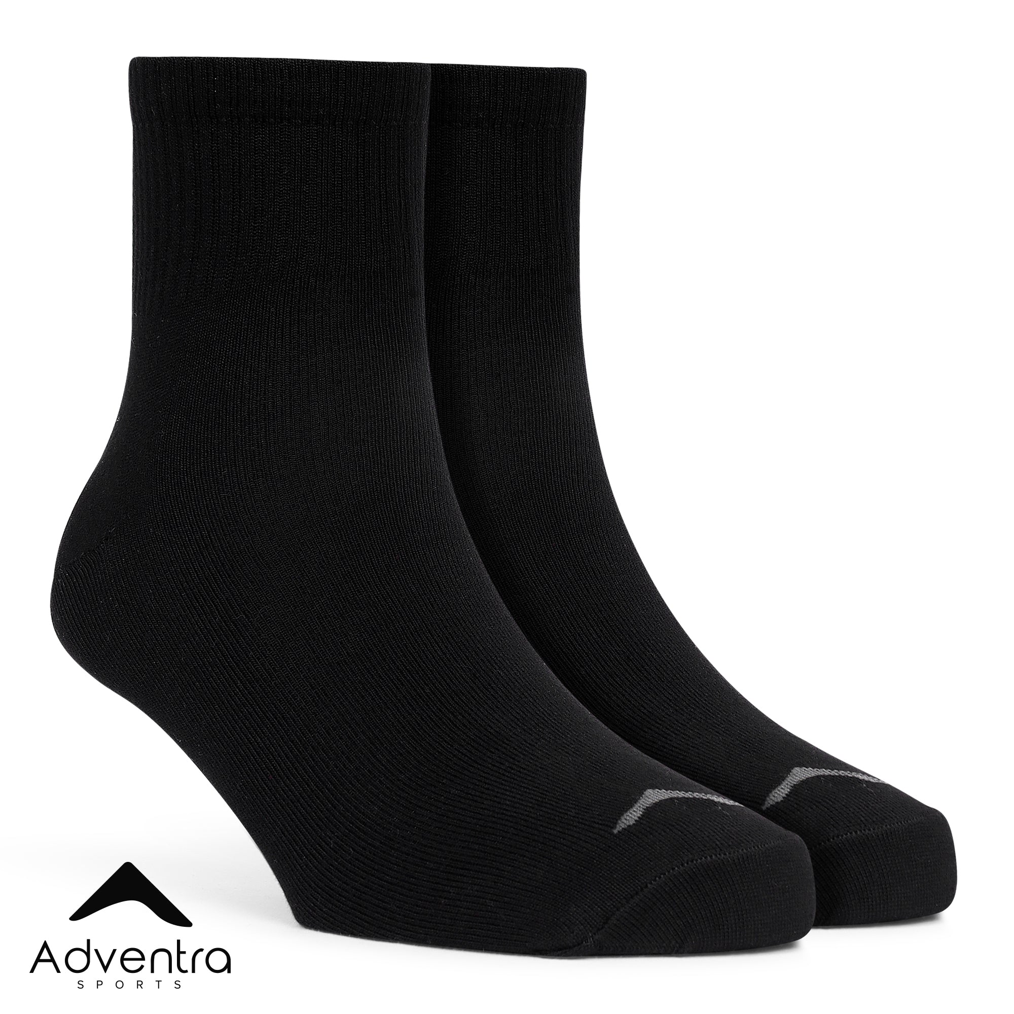 Mid Ankle Socks - Pack of 2 (BS500) - Blue-Black-thumbmail-8