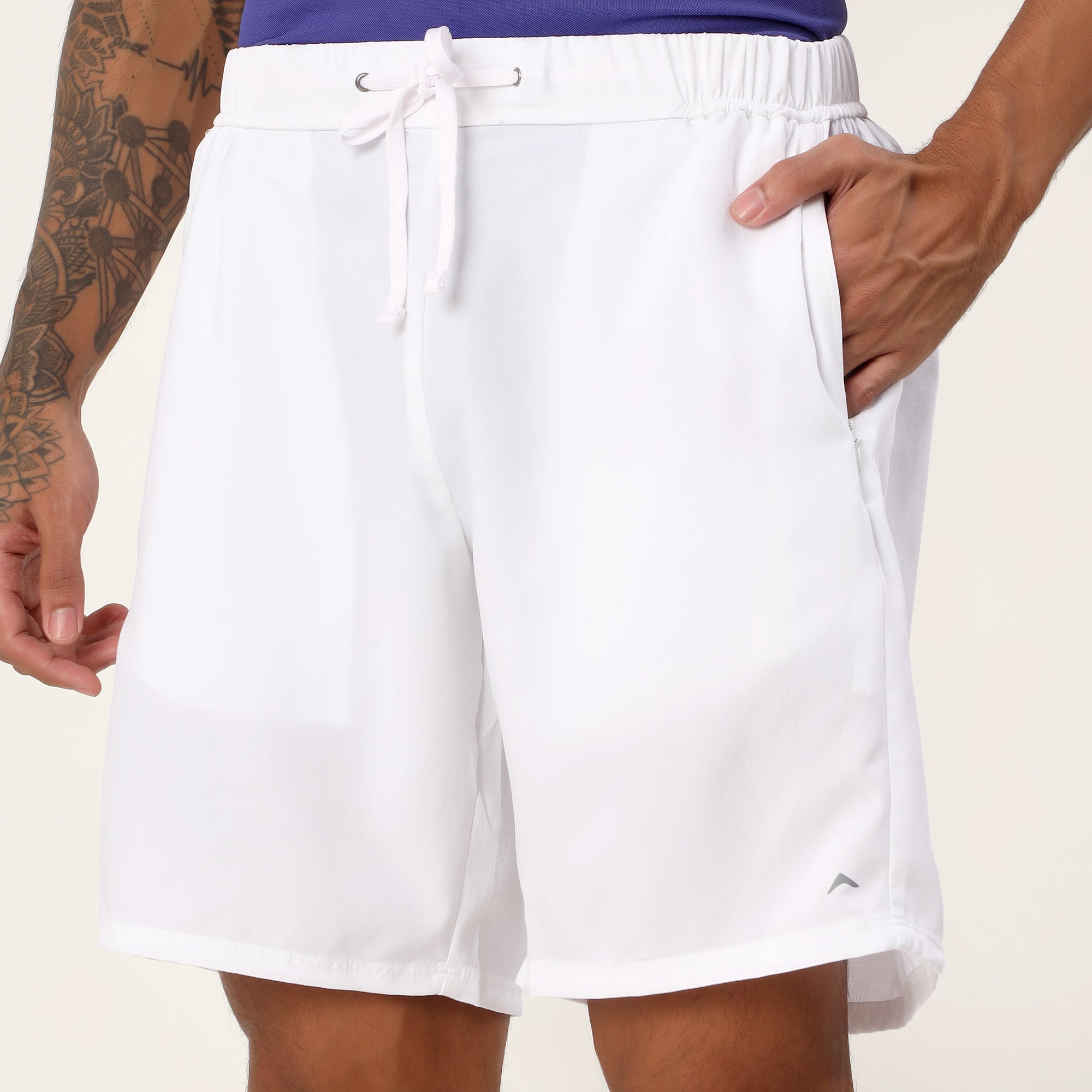 Adventra Running Shorts Lightweight, Quick-Dry | RS1000| White-thumbmail-7