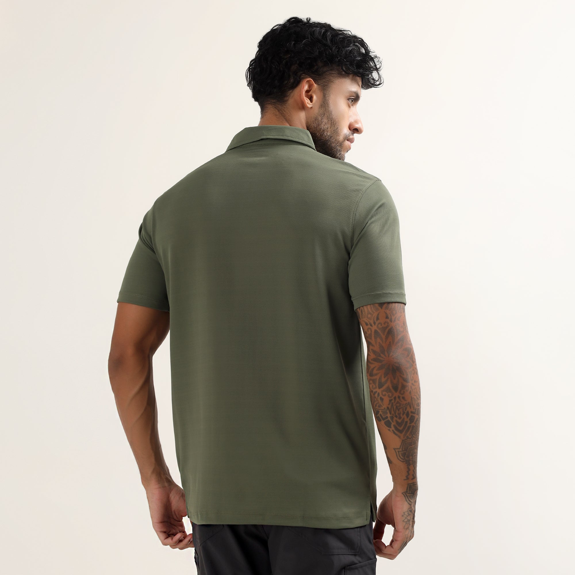 Polo T-Shirt Lightweight, Quick-Dry | ADP102 | Olive-thumbmail-7