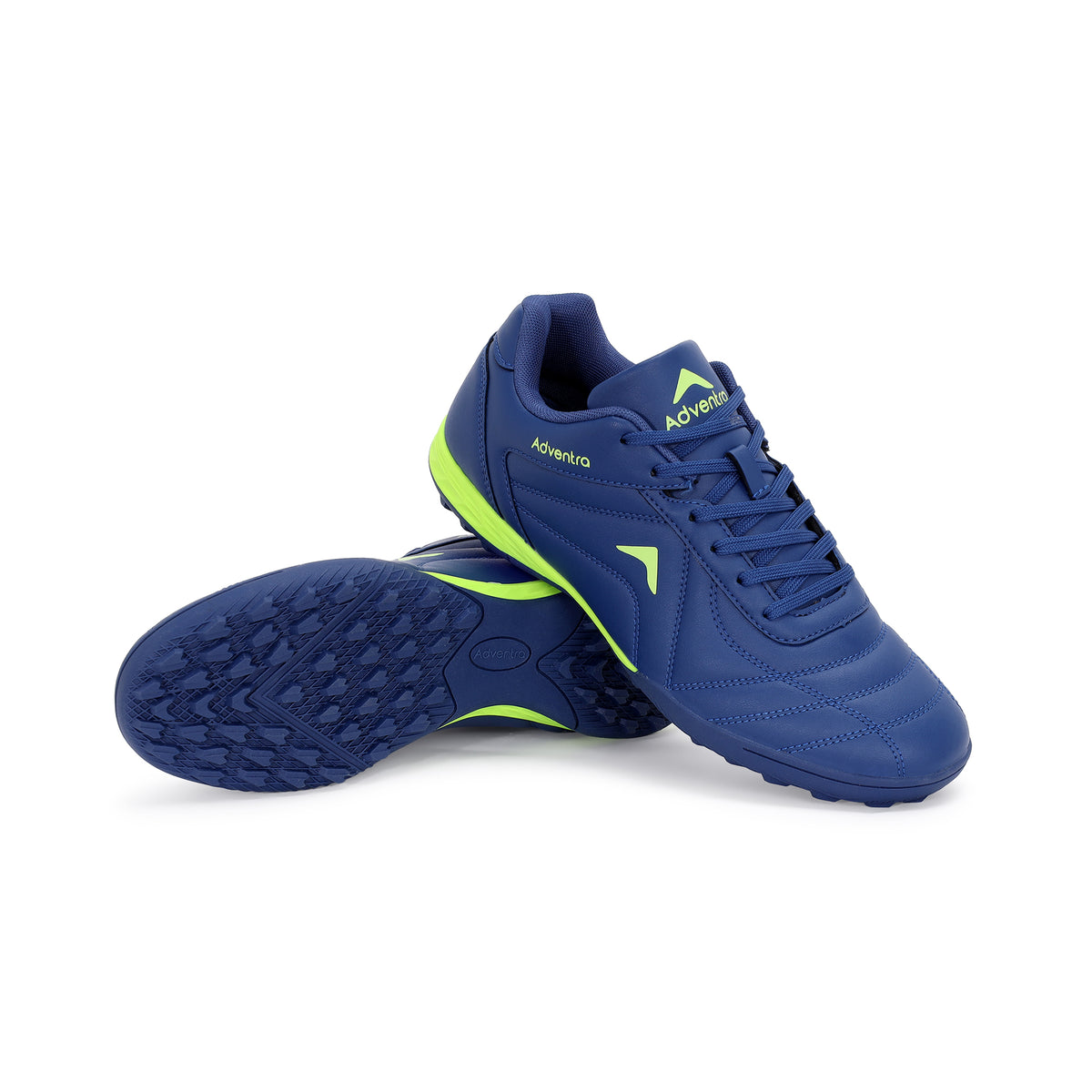 Men's Football Shoes with Turf Grip Rubber Outsole for Training and Matches (FB500) Blue-thumbmail-9