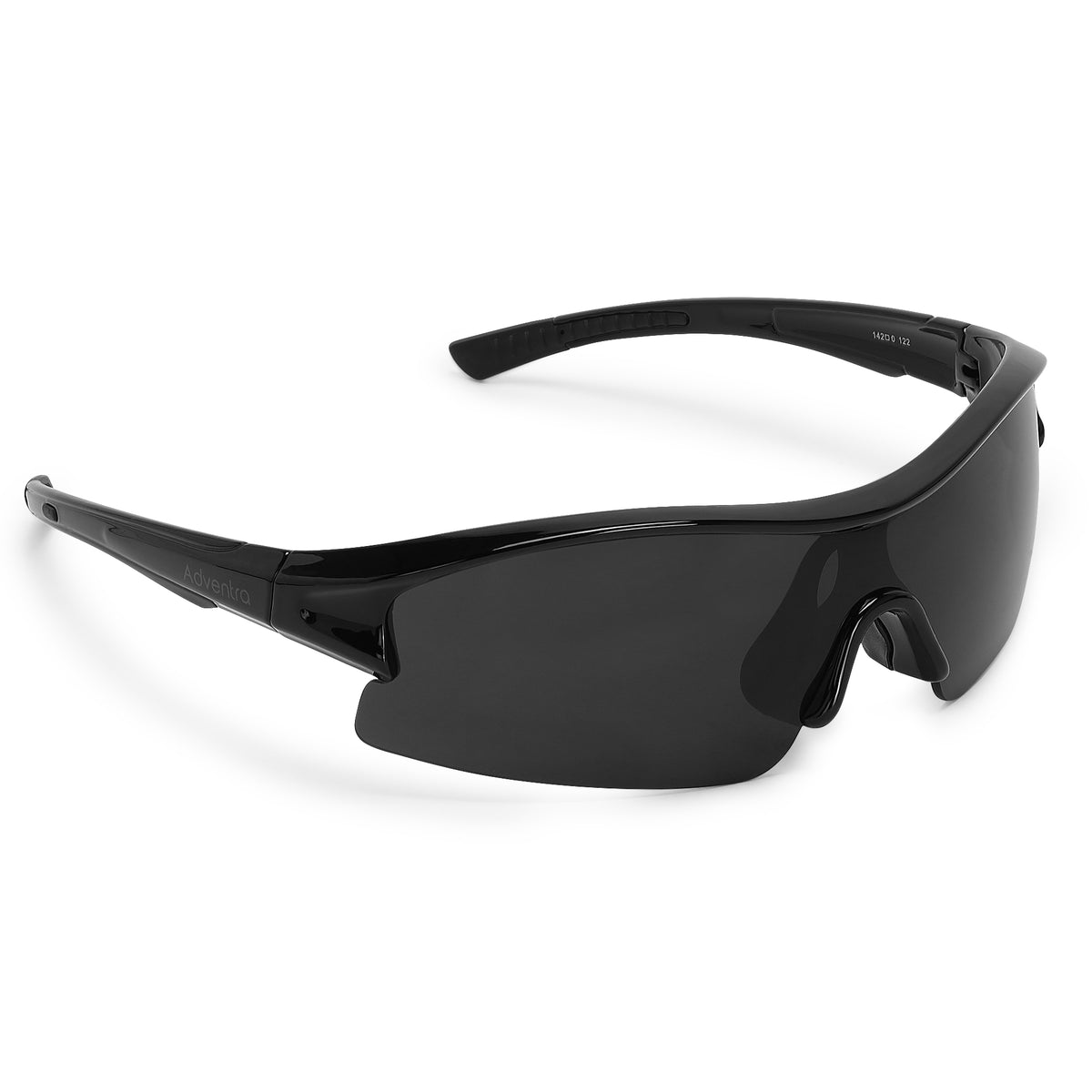 Anti-UV Cat 4 Impact Resistant Sports Sunglasses – WH1111 – Black-thumbmail-6