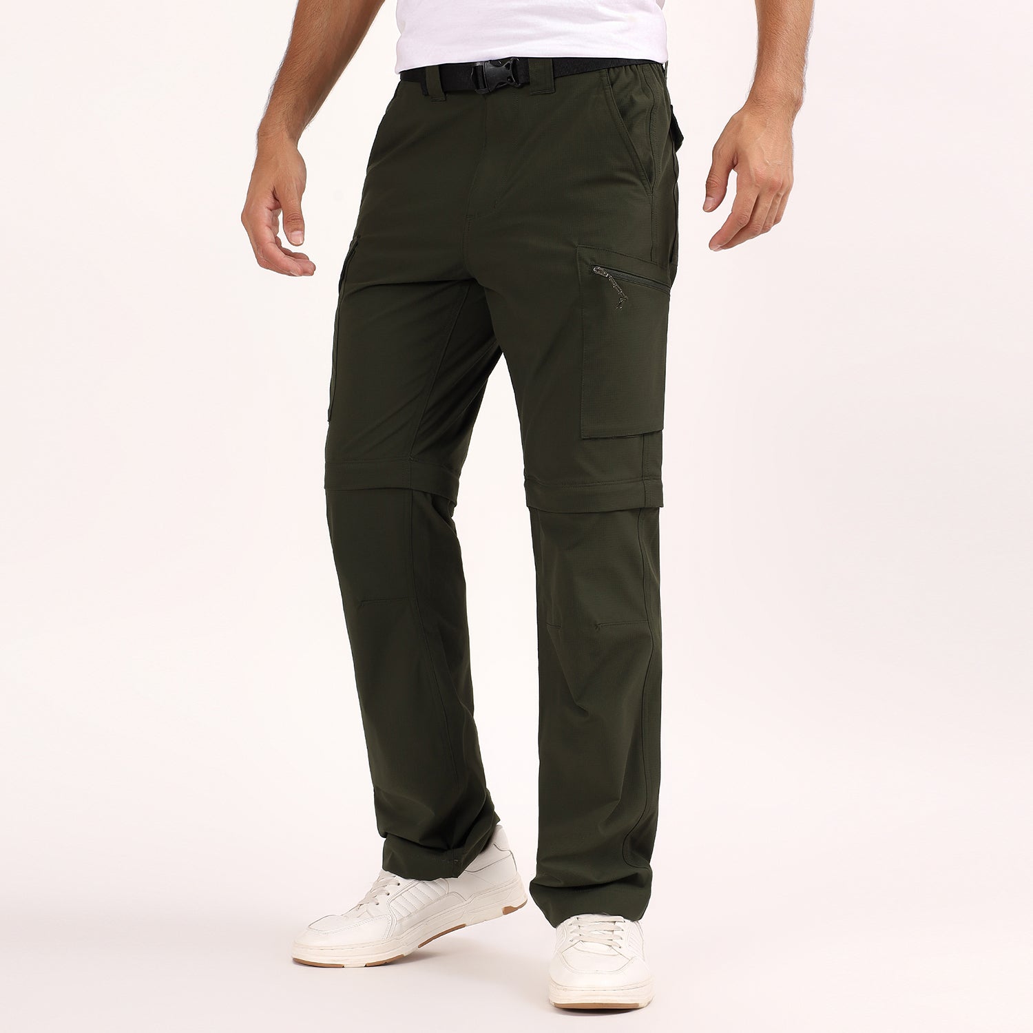 Convertible Cargo Pant Lightweight, Multi-Pocket | AS1000 | Olive-thumbmail-8