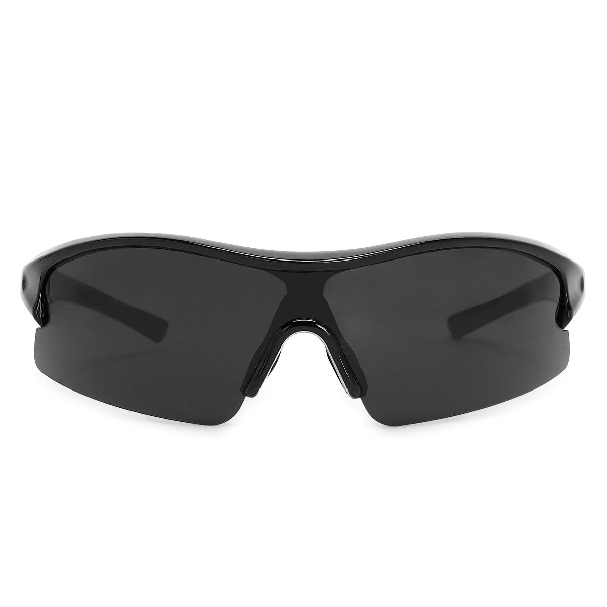 Anti-UV Cat 4 Impact Resistant Sports Sunglasses – WH1111 – Black-thumbmail-7