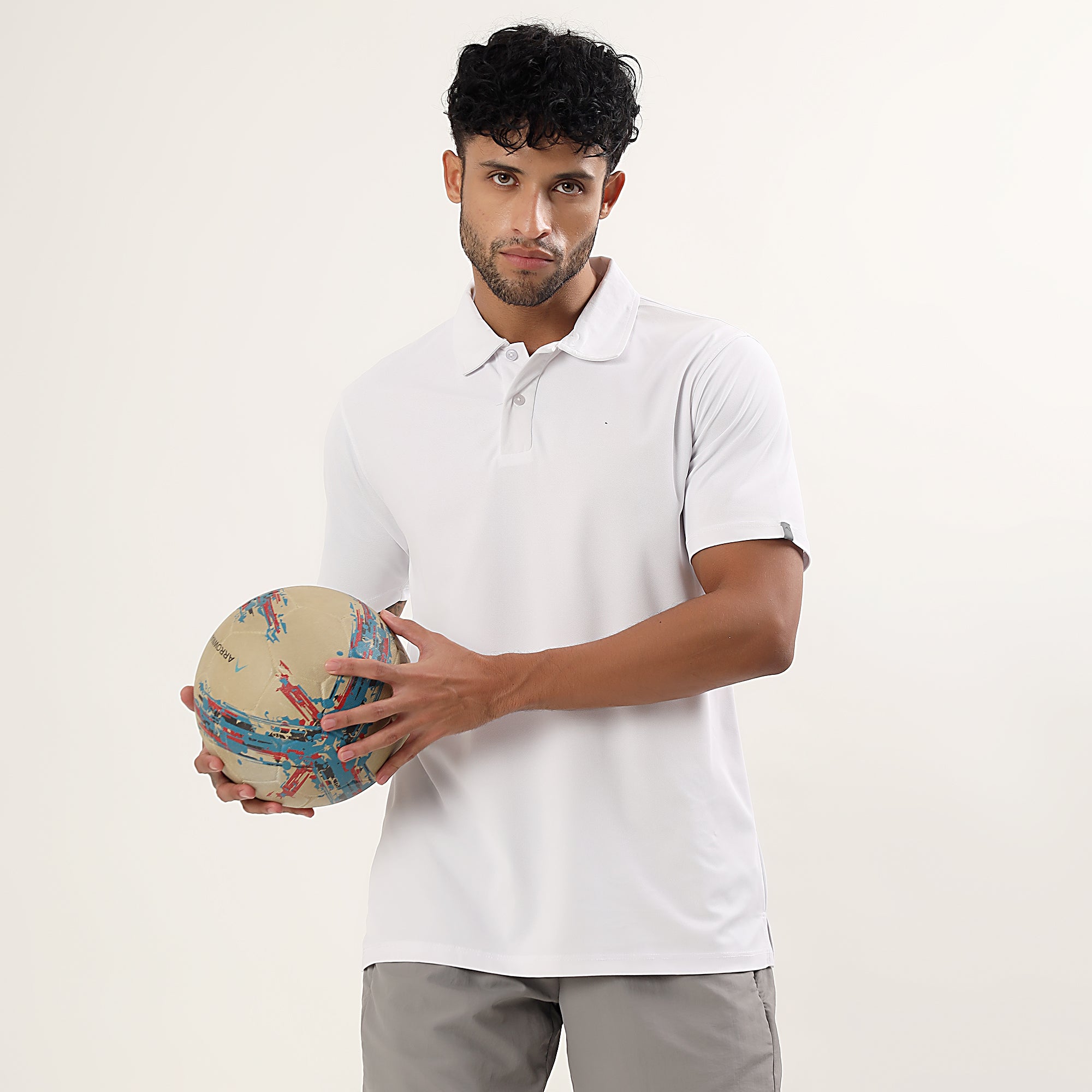 Polo T-Shirt Lightweight, Quick-Dry | ADP101 | White-thumbmail-8