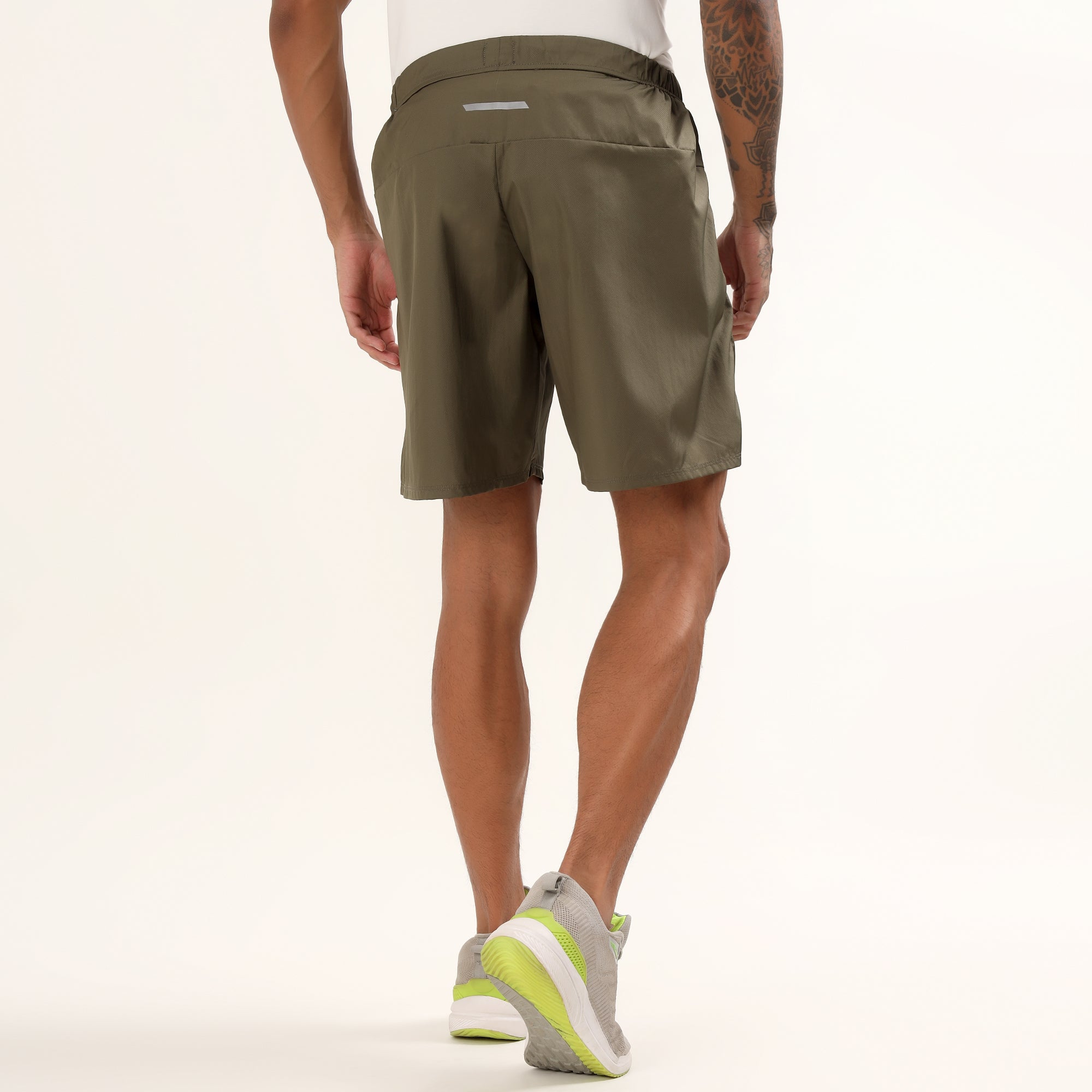 Adventra Running Shorts Lightweight, Quick-Dry | RS1000| Olive Green-thumbmail-8