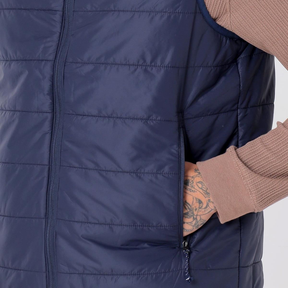 Men's Lightweight Packable Jacket - Water-Repellent (WH200) – Navy-thumbmail-6
