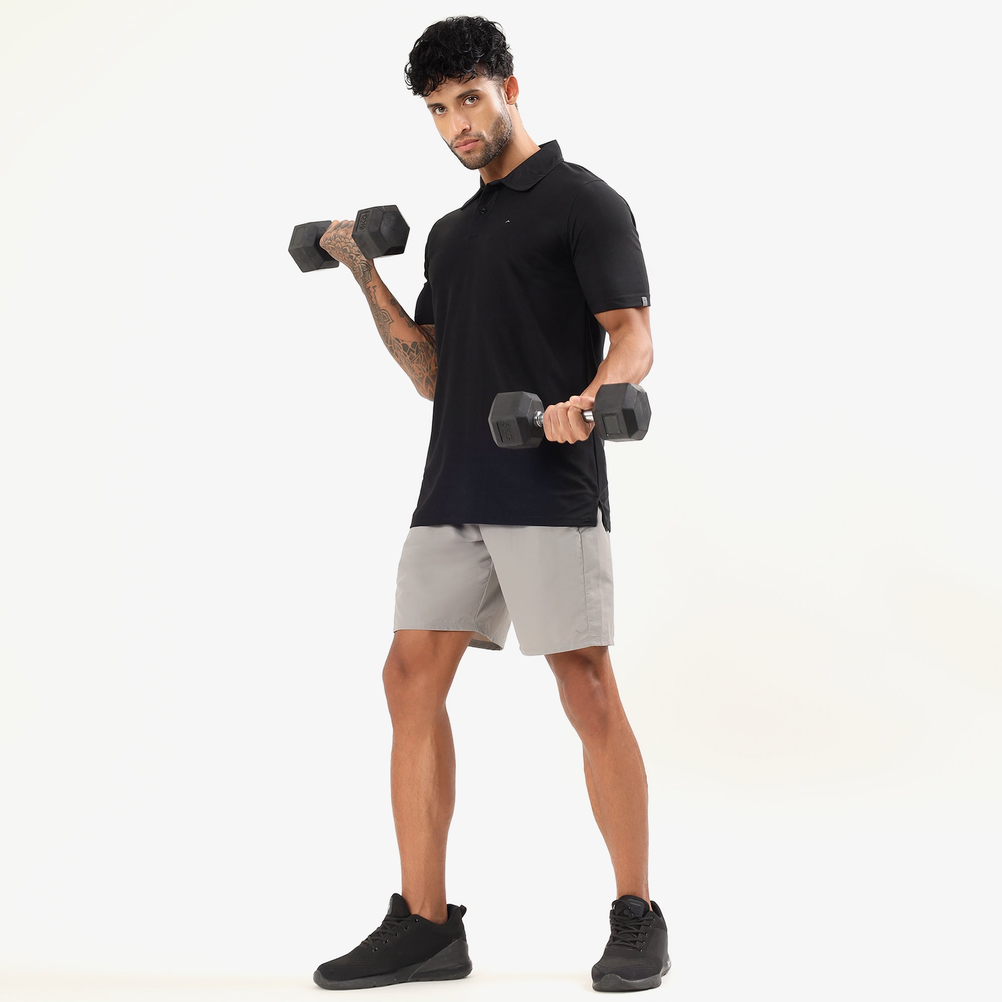 Adventra Running Shorts Lightweight, Quick-Dry | RS1000| Grey-thumbmail-8