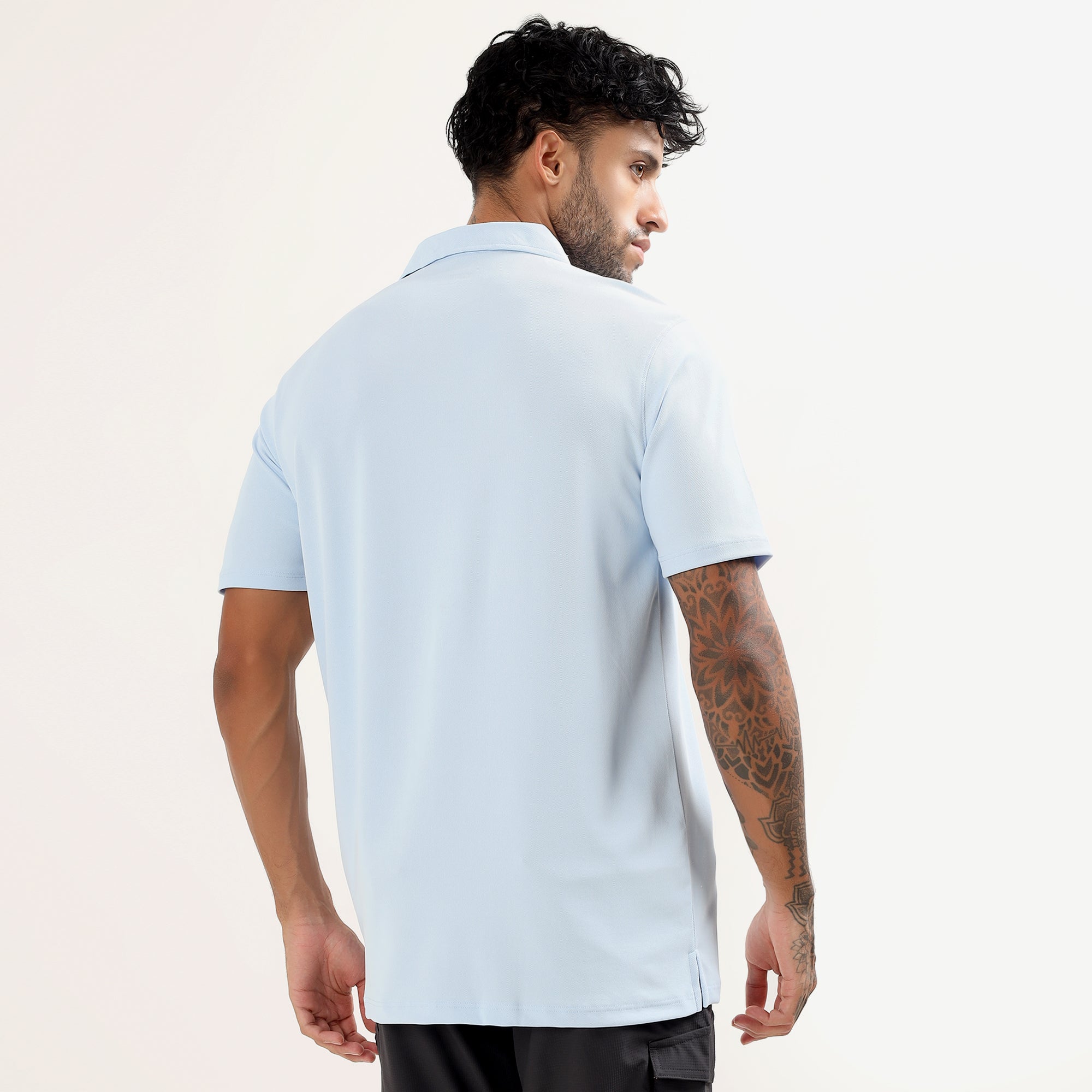 Polo T-Shirt Lightweight, Quick-Dry | ADP102 | Light Blue-thumbmail-8