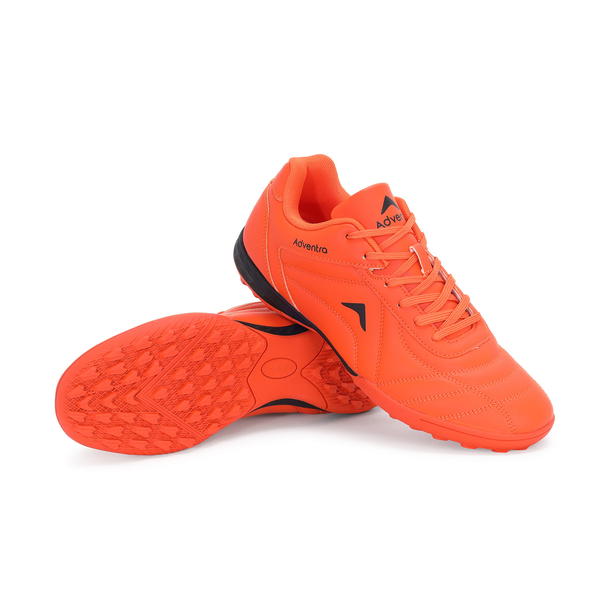 Men's Football Shoes with Turf Grip Rubber Outsole for Training and Matches (FB500) Orange-thumbmail-9