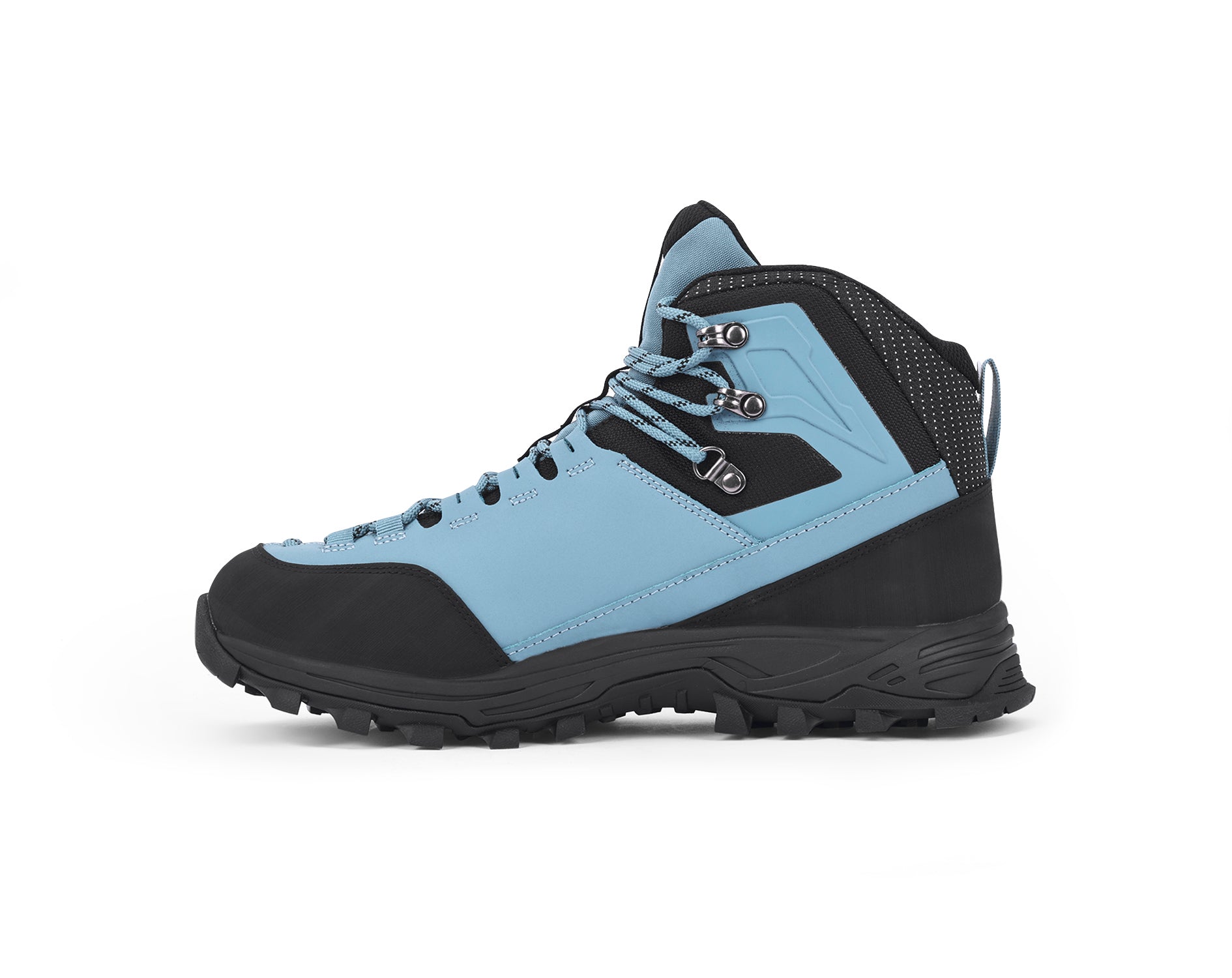 Men Waterproof Mid-Top Hiking Shoes with 3M Insulation (WH1106) Blue-thumbmail-6